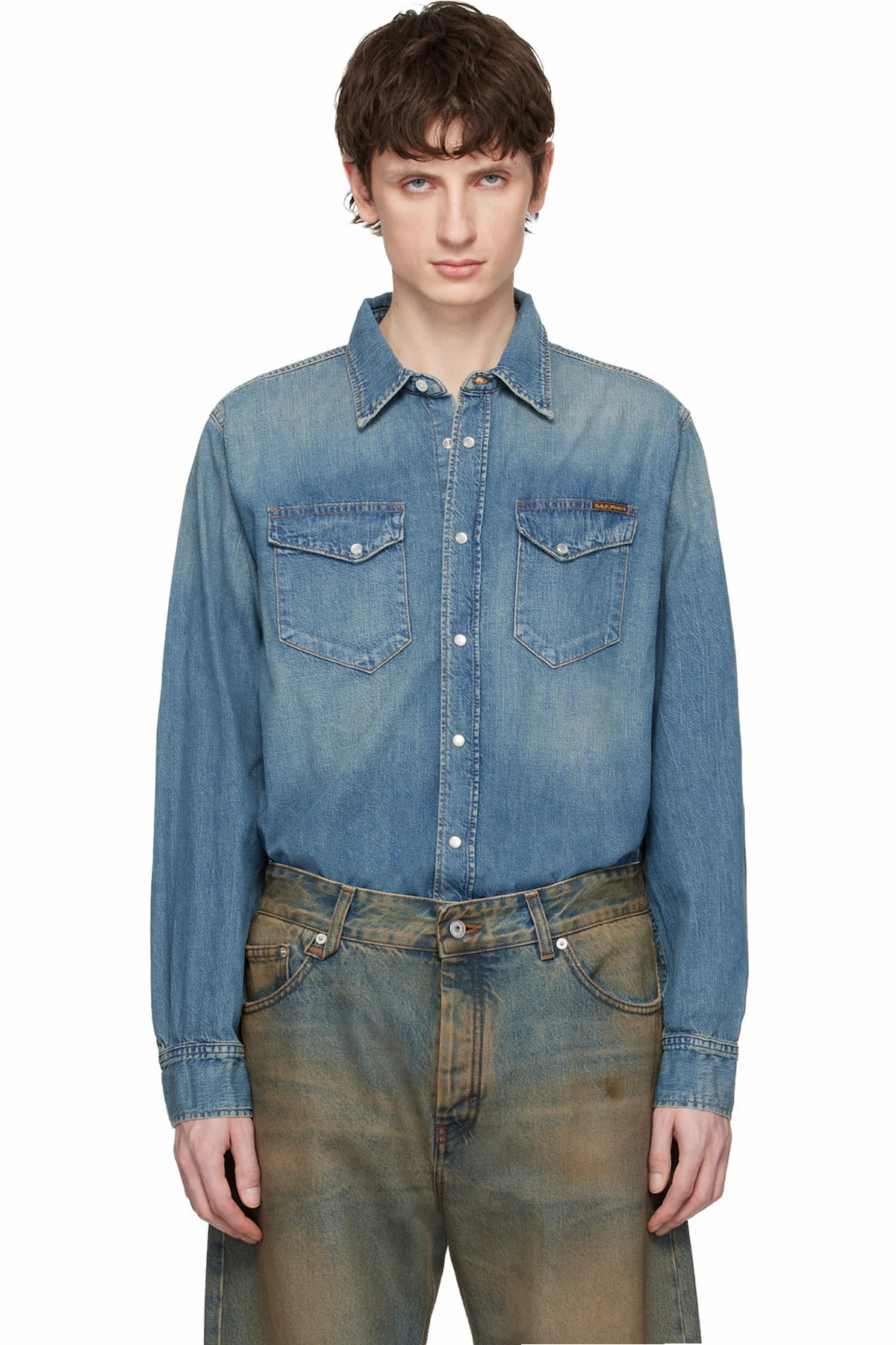 Blue Gunnar Denim Shirt