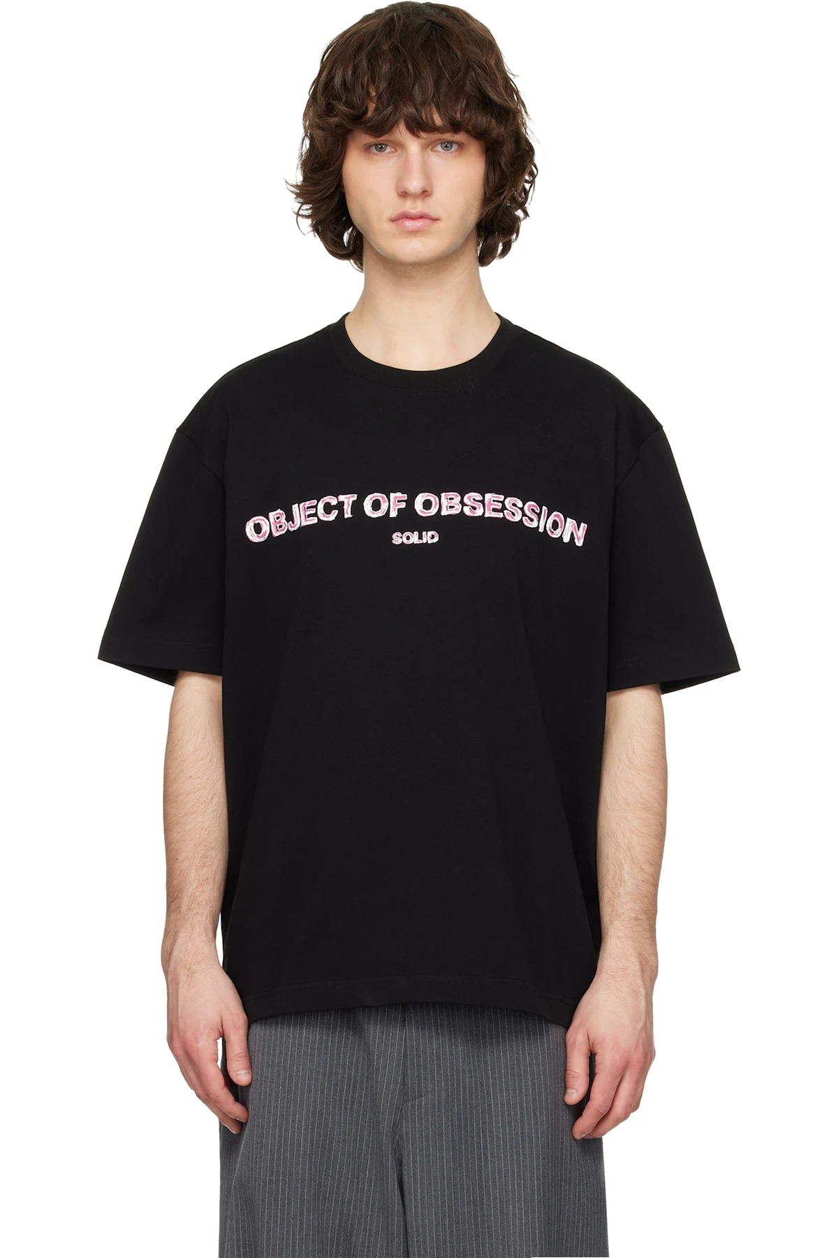 Black 'Object Of Obsession' T-shirt