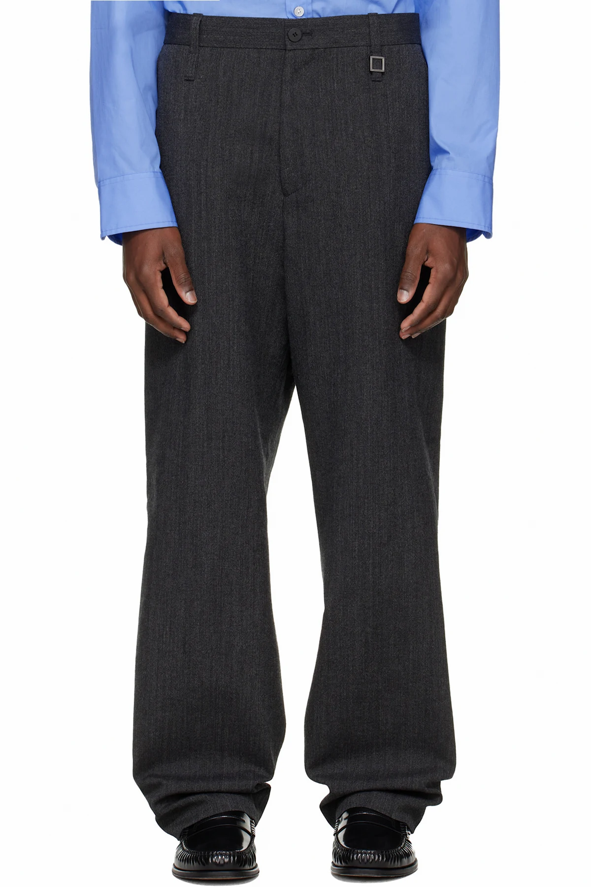 Gray Oxford Trousers