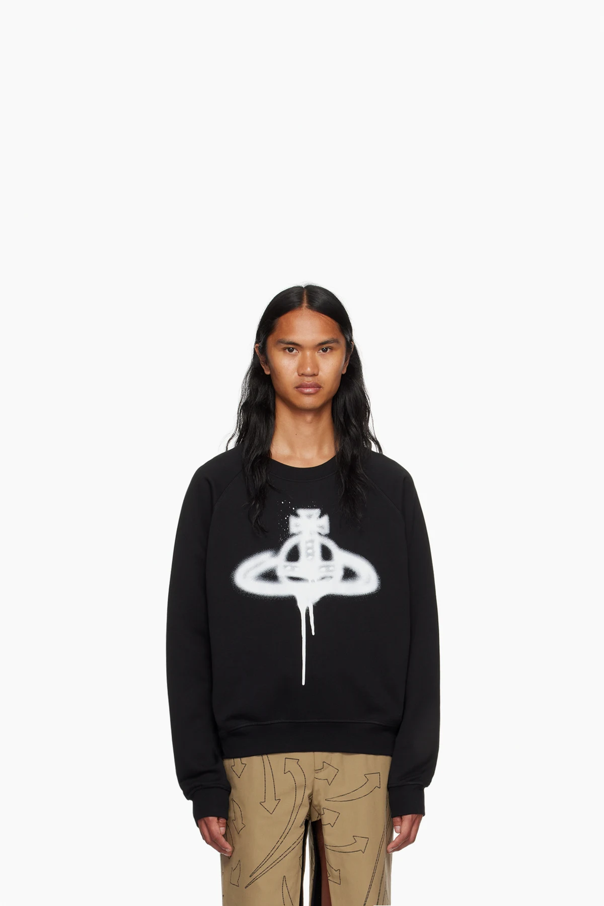 Black Spray Orb Sweatshirt