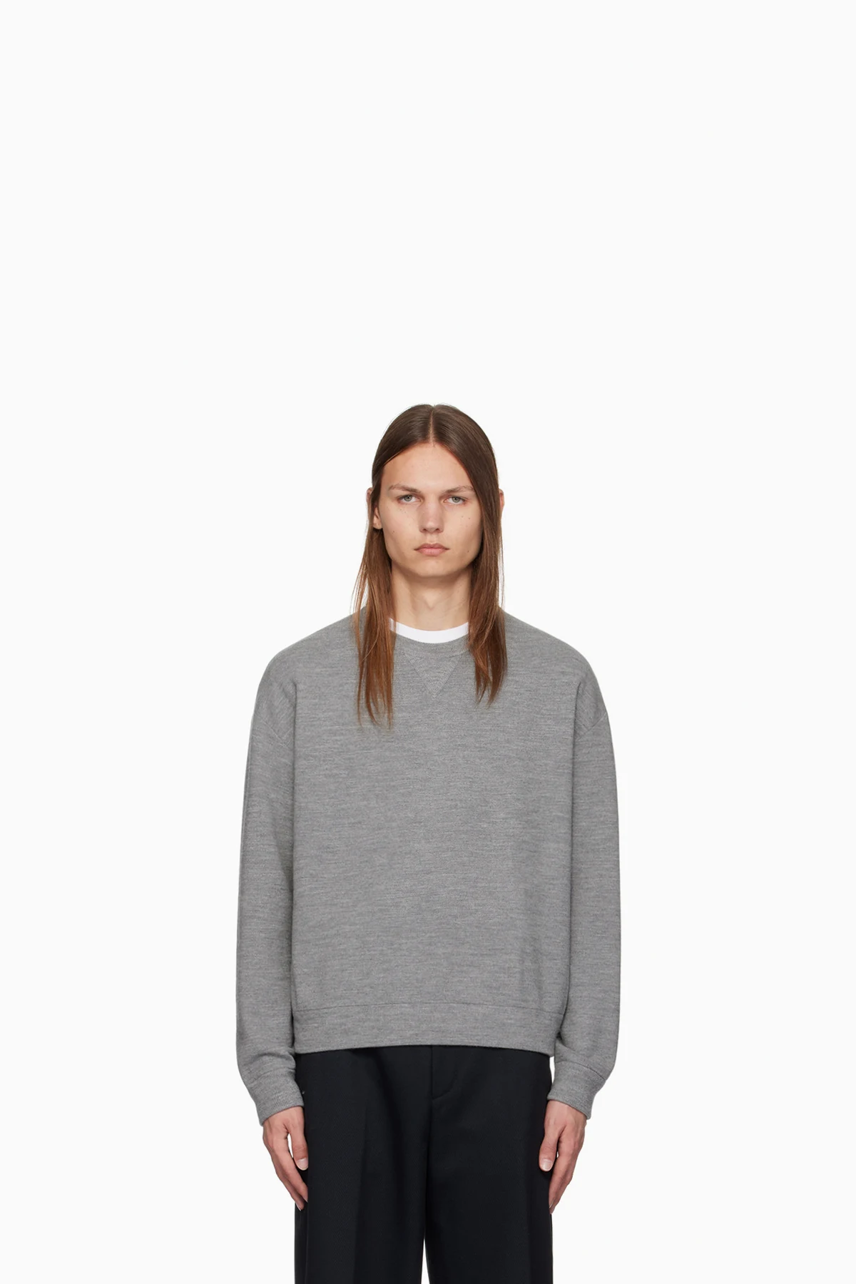 Gray Crewneck Sweater