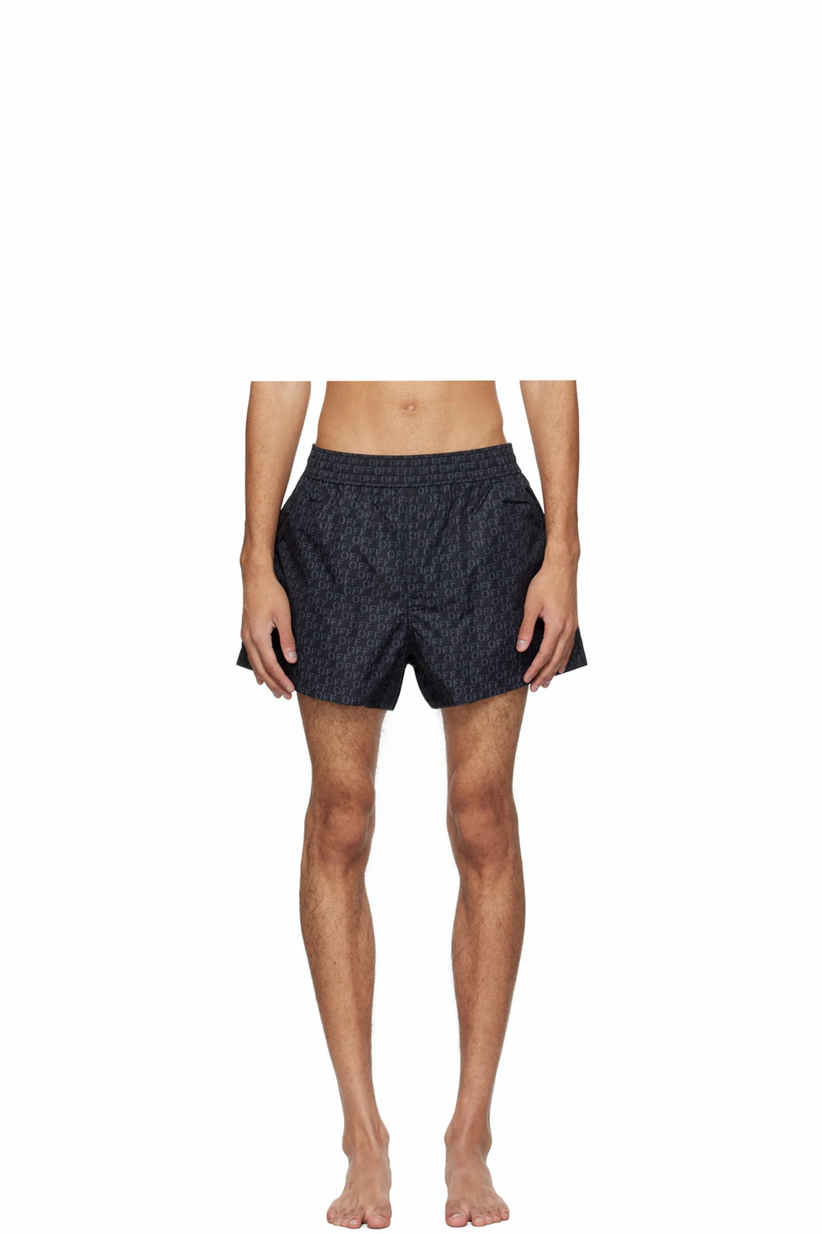 Black Off Ao Swim Shorts