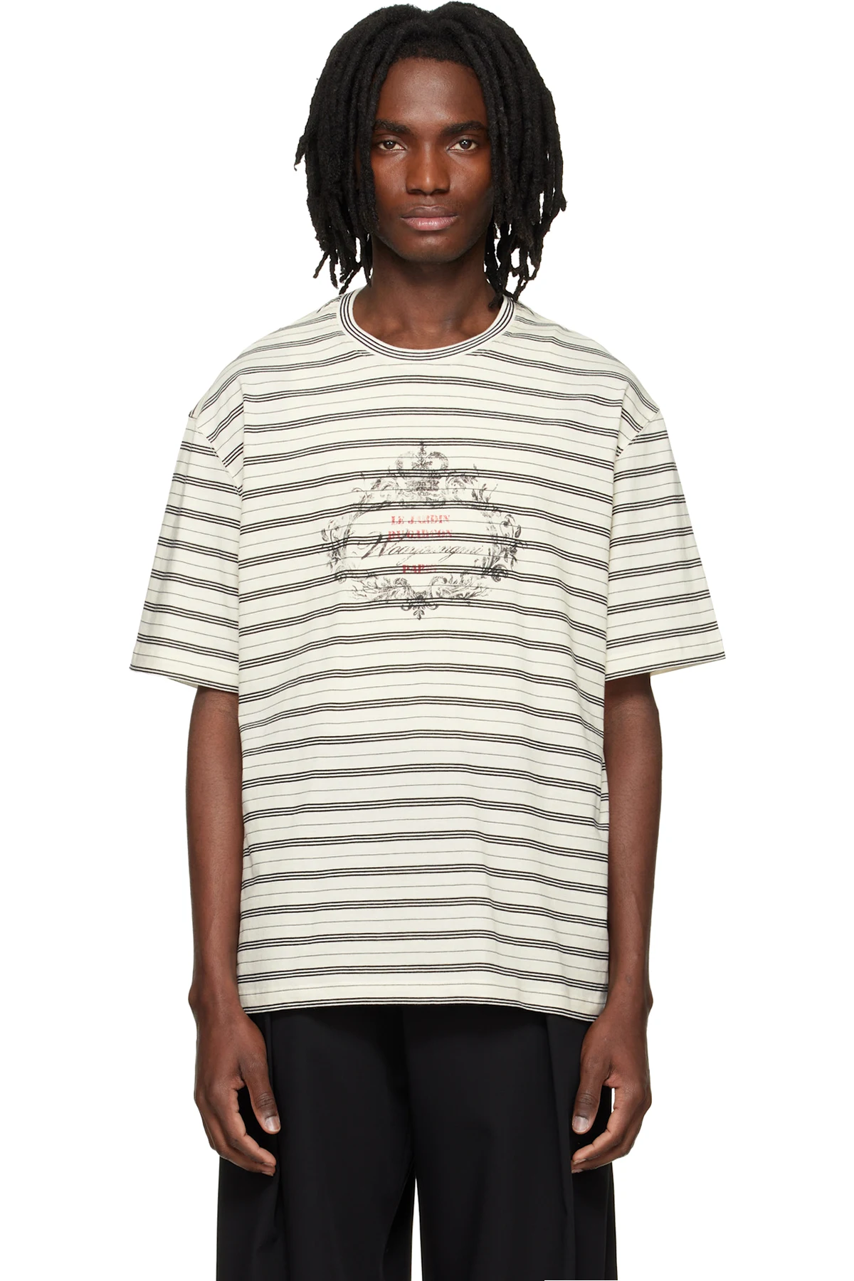 Off-White Striped T-shirt