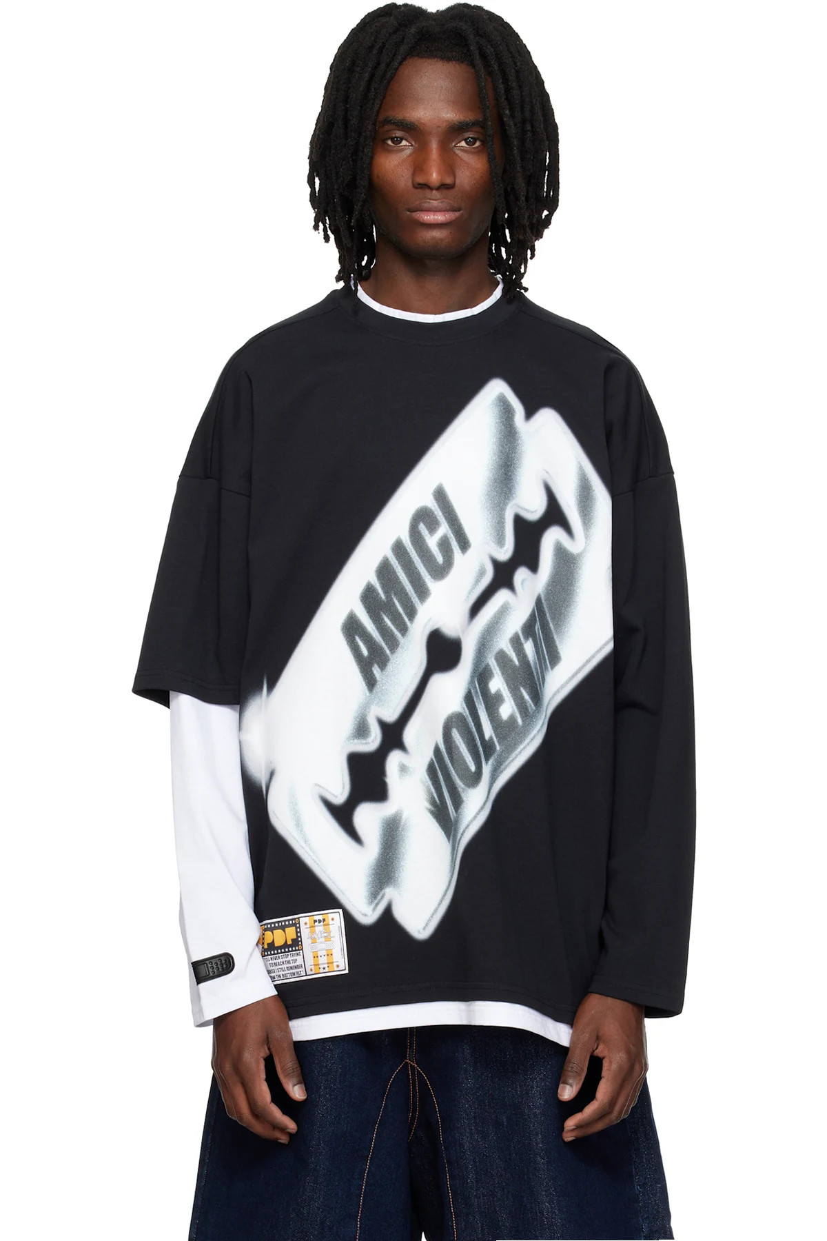 Black & White Blade T-shirt