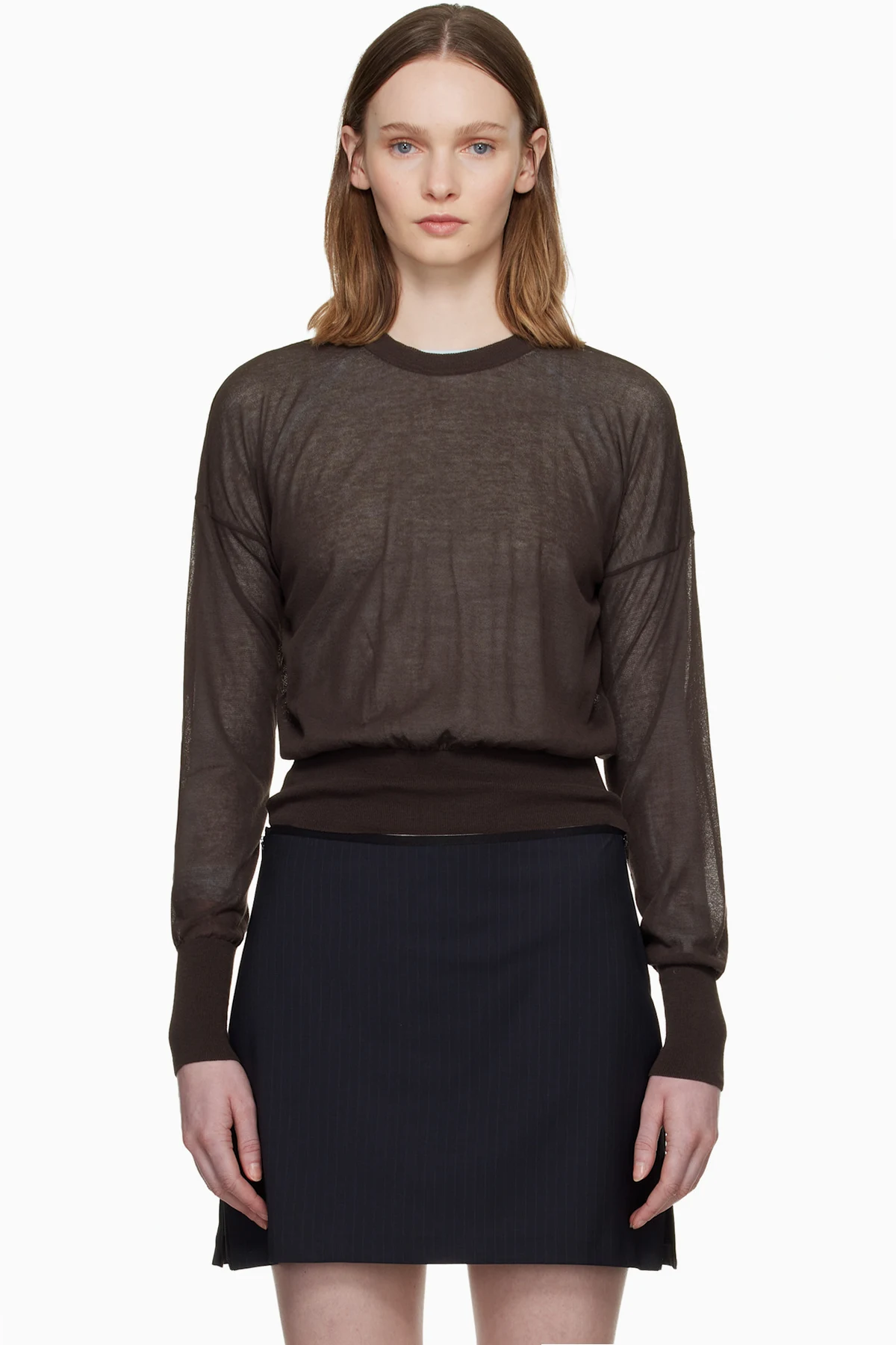 Brown Leds Sweater