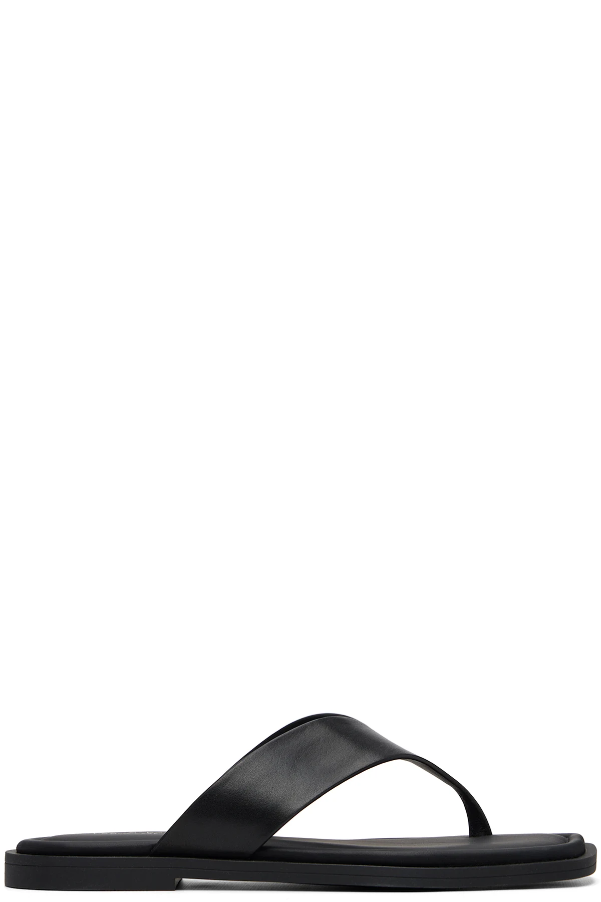 Black Gracie Thong Sandals