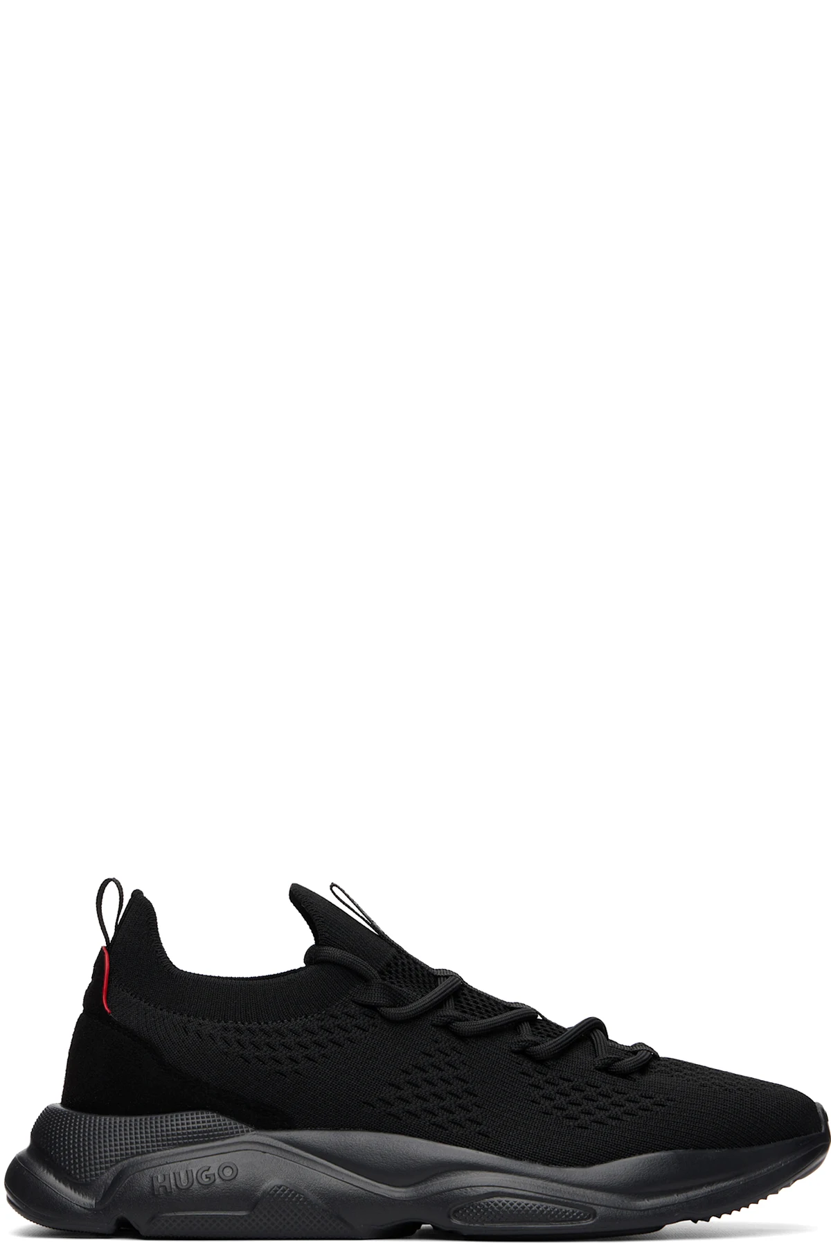 Black Kniited Sneakers