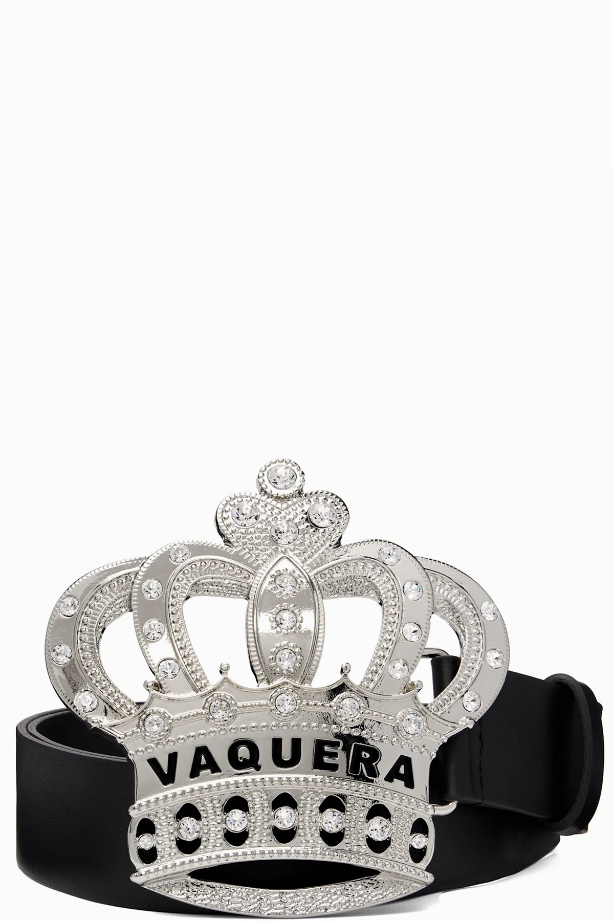 Black Swarovski Crystal Crown Belt