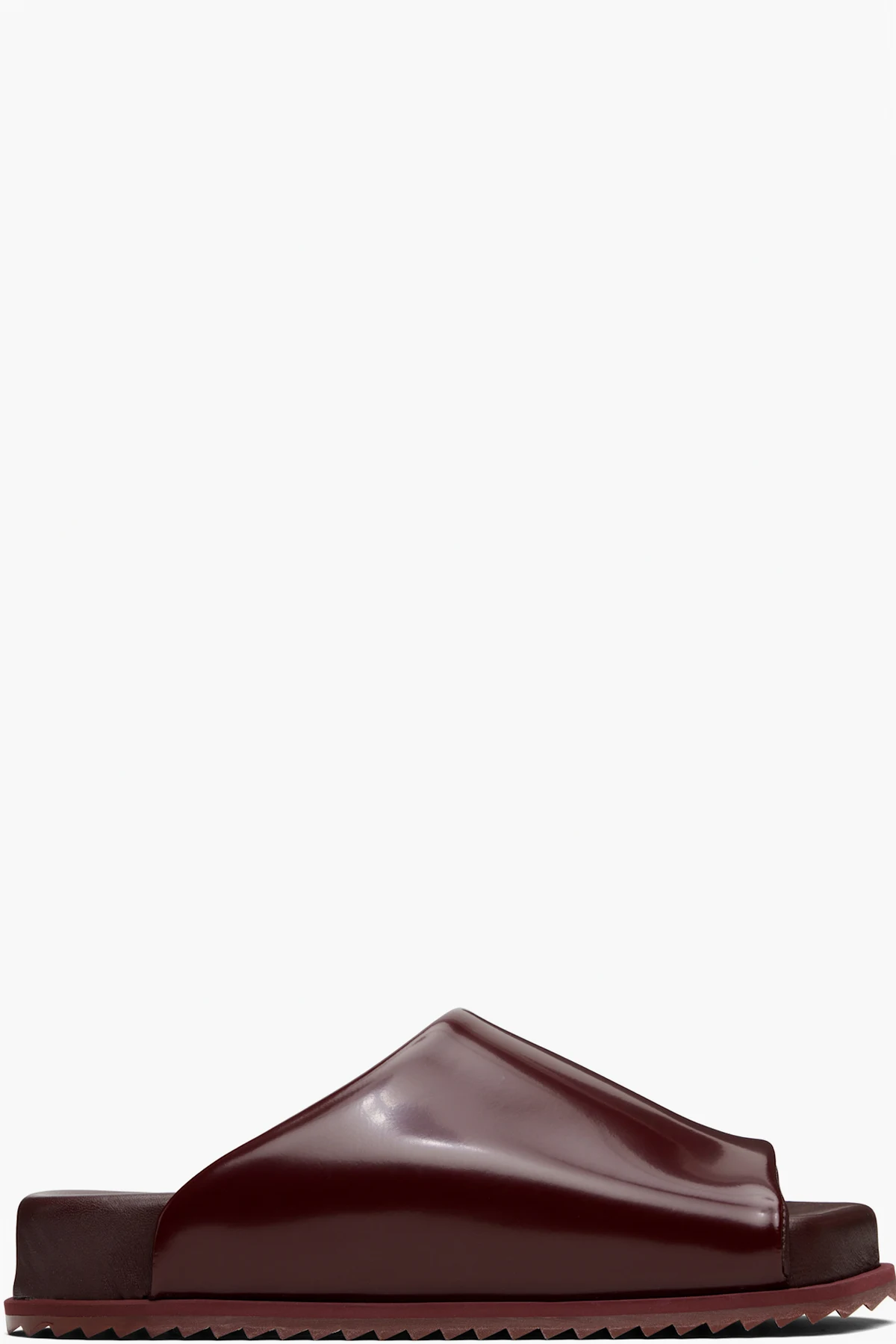 Burgundy Finn Slides