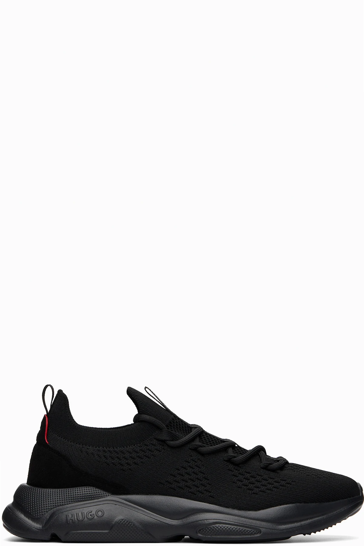 Black Knitted Sneakers