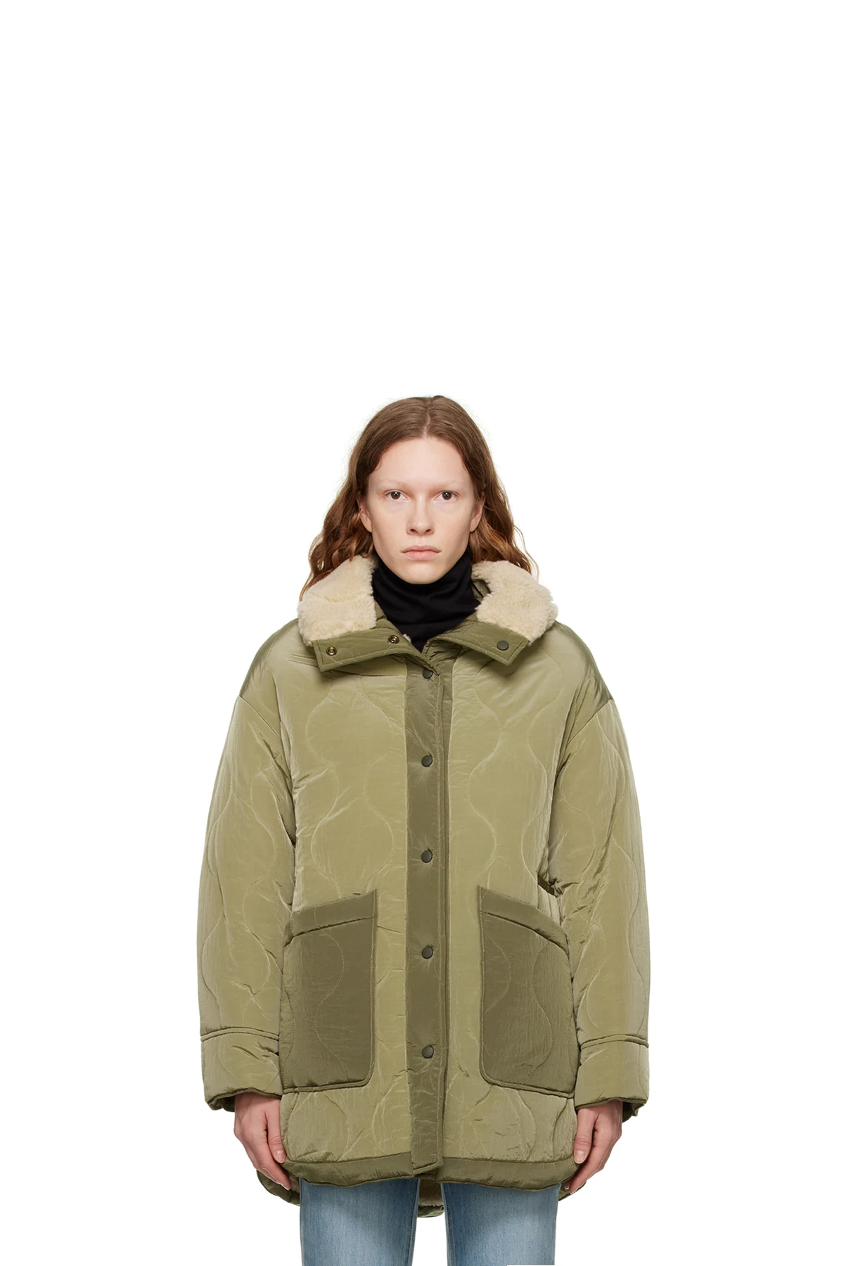 Reversible Khaki Dean Coat