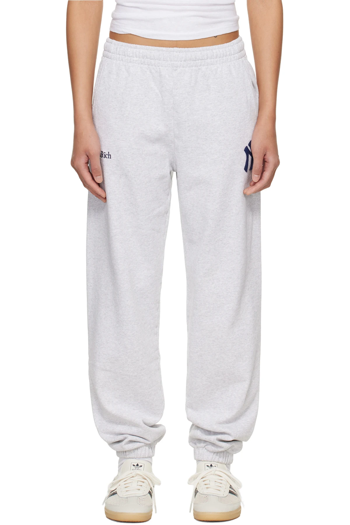 Gray Heritage Yankees Serif Sweatpants