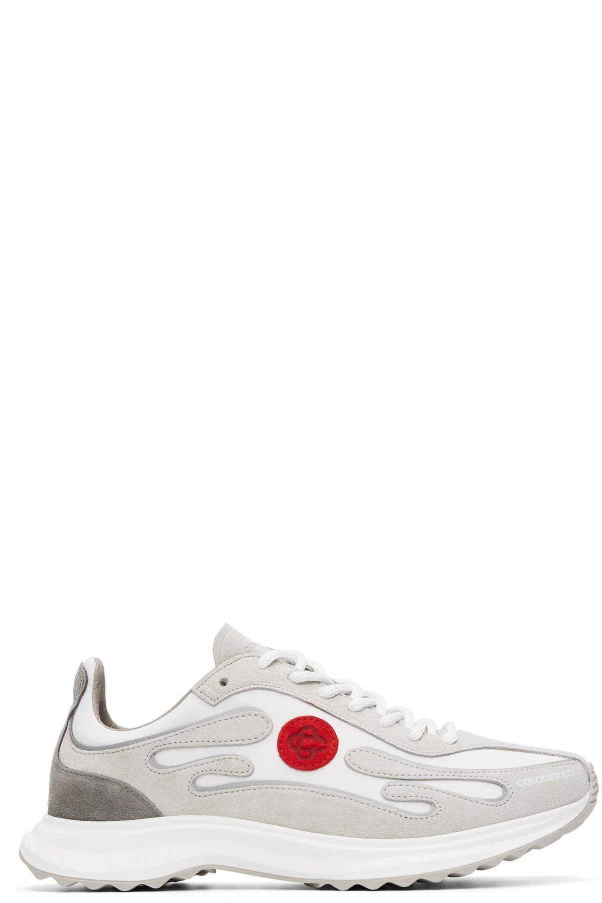 Off-White & Gray Stade Sneakers