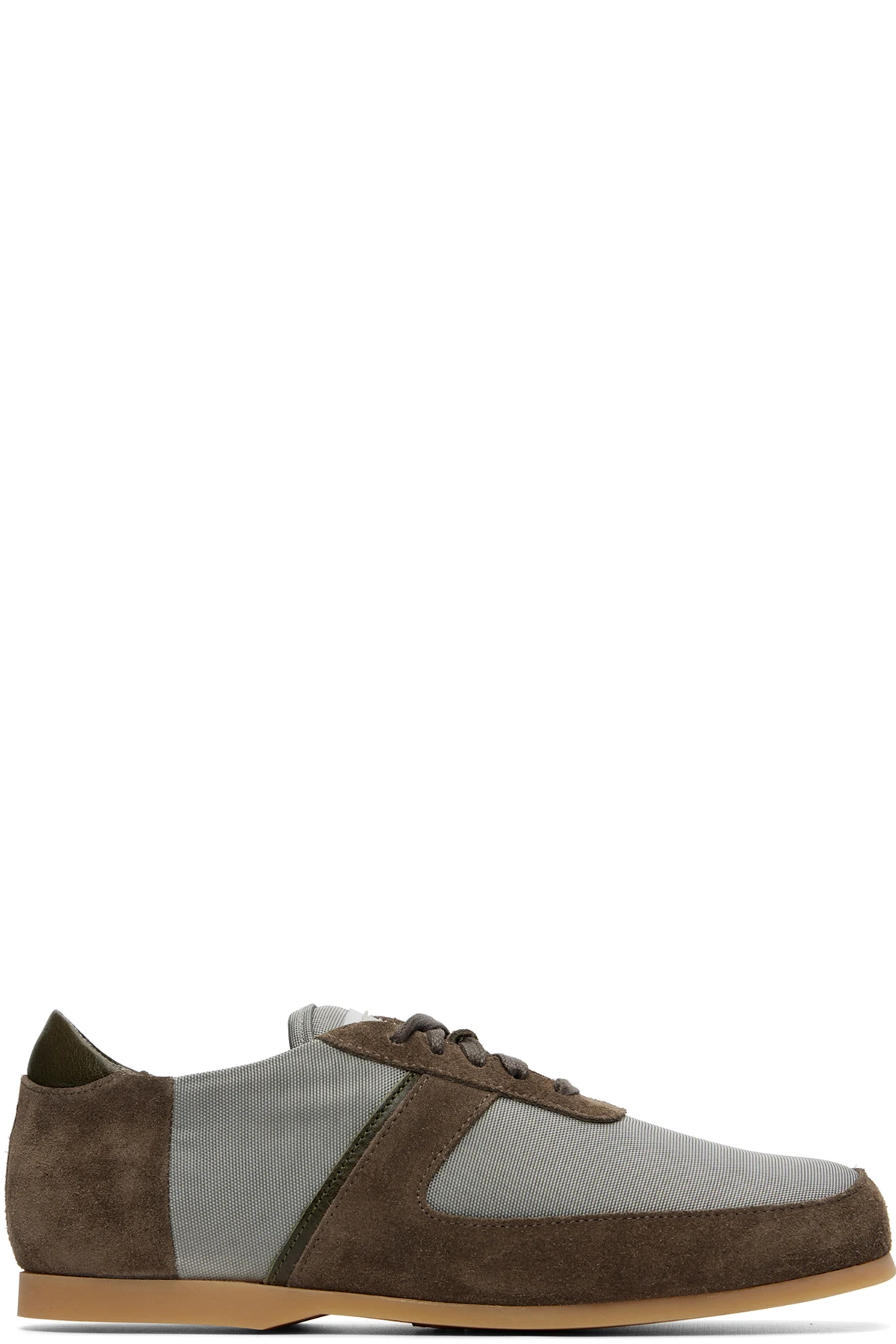 Green & Brown Sneak In Sport Sneakers