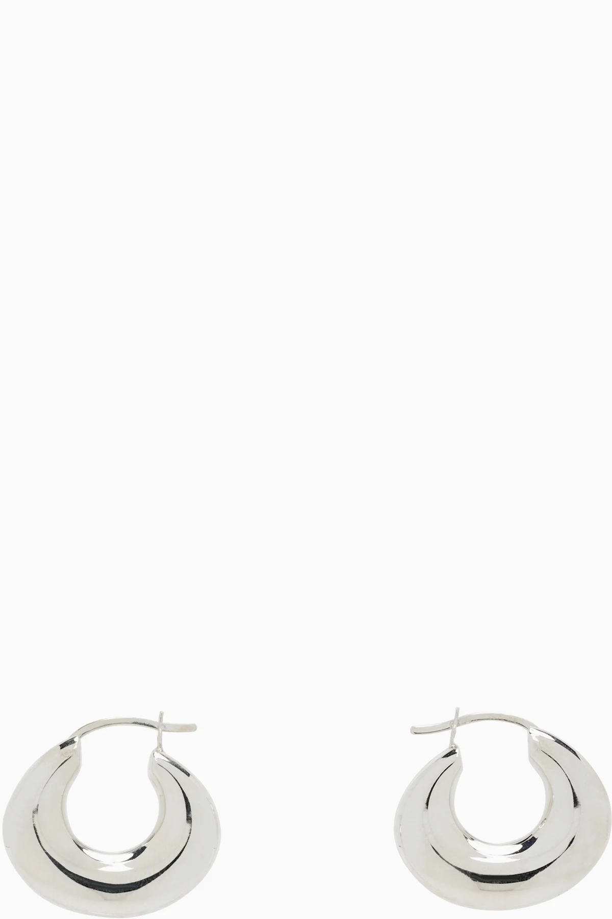 Discus Hoop Earrings
