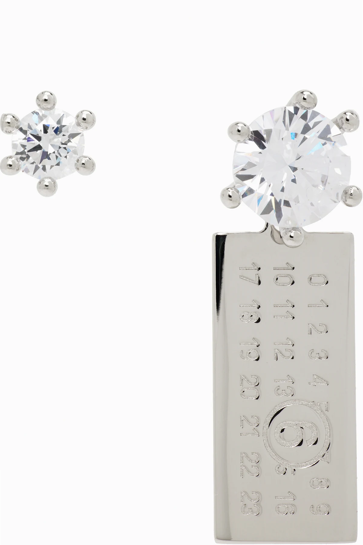 Numeric Charm Earrings