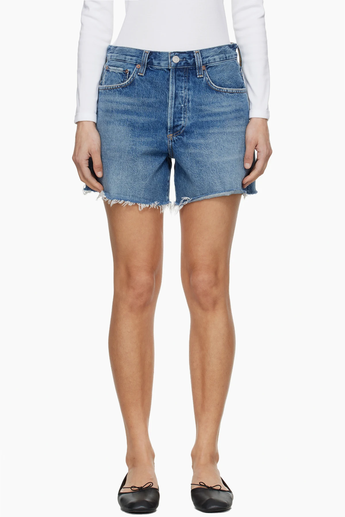 Blue Nye Denim Shorts