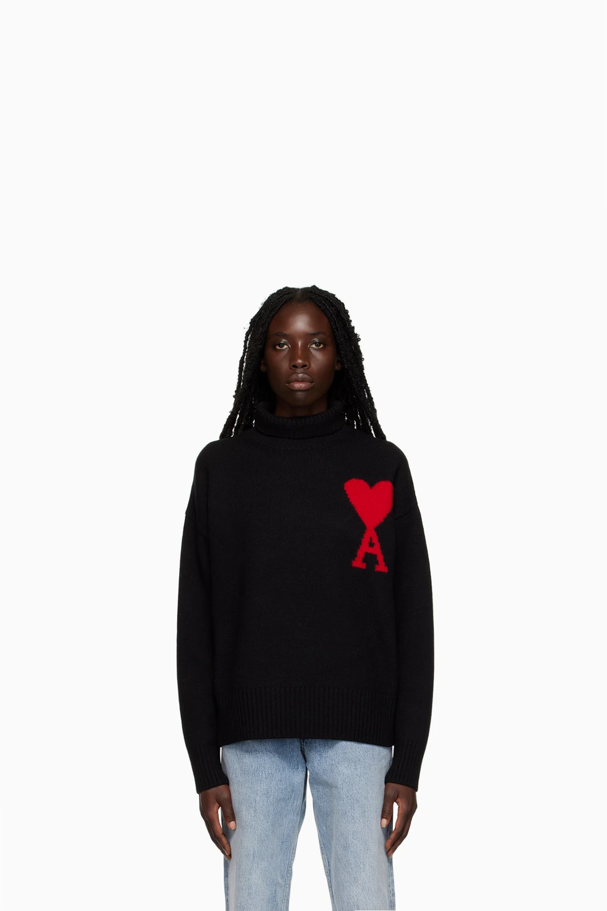 Black Ami de Cœur Turtleneck