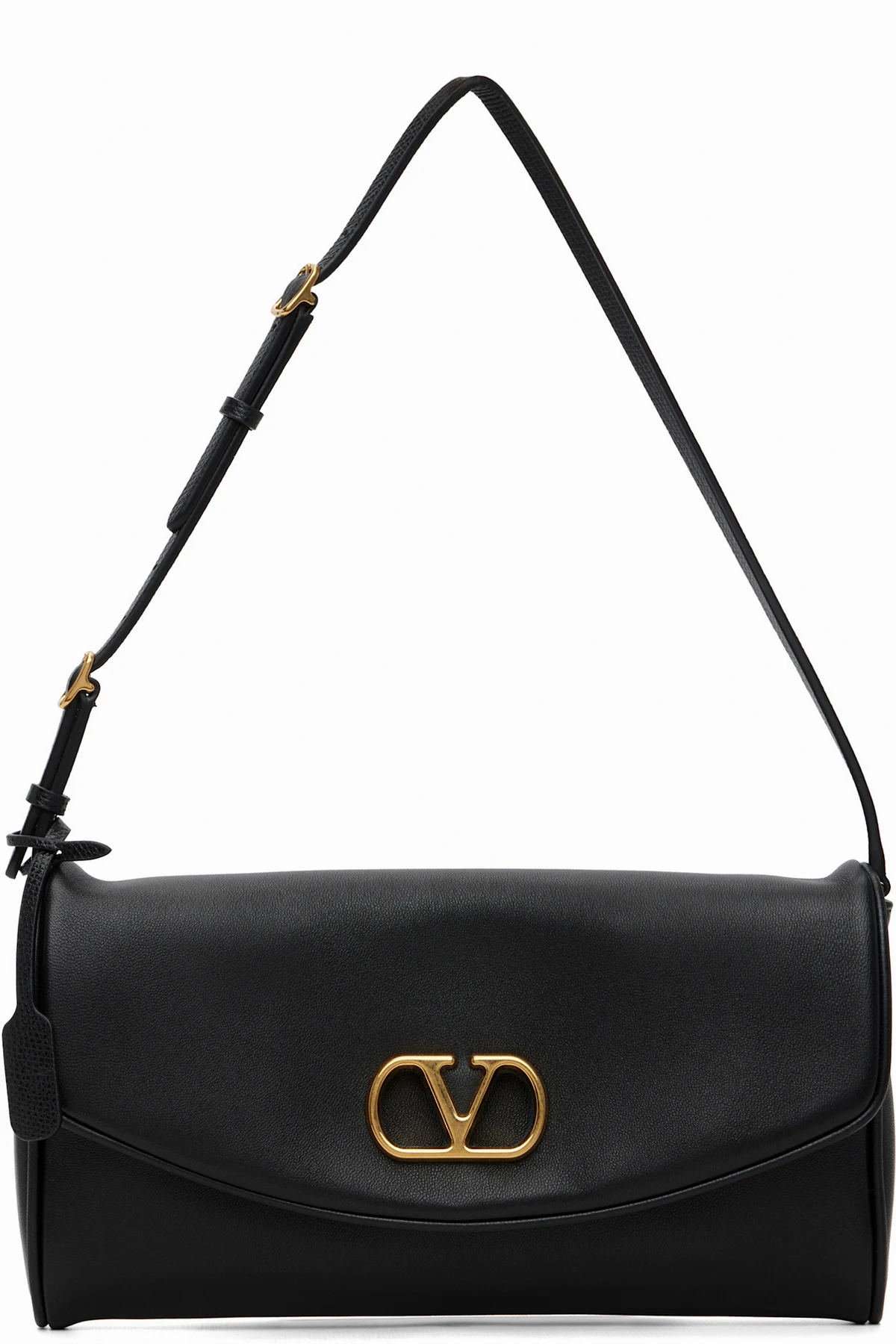 Black DeVain Small Nappa Shoulder Bag