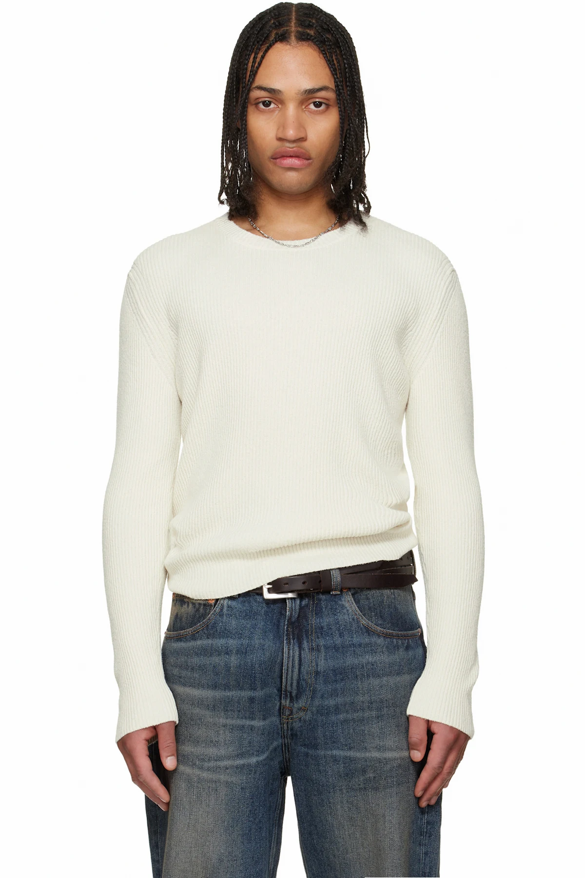 Off-White Compact Roundneck Sweater