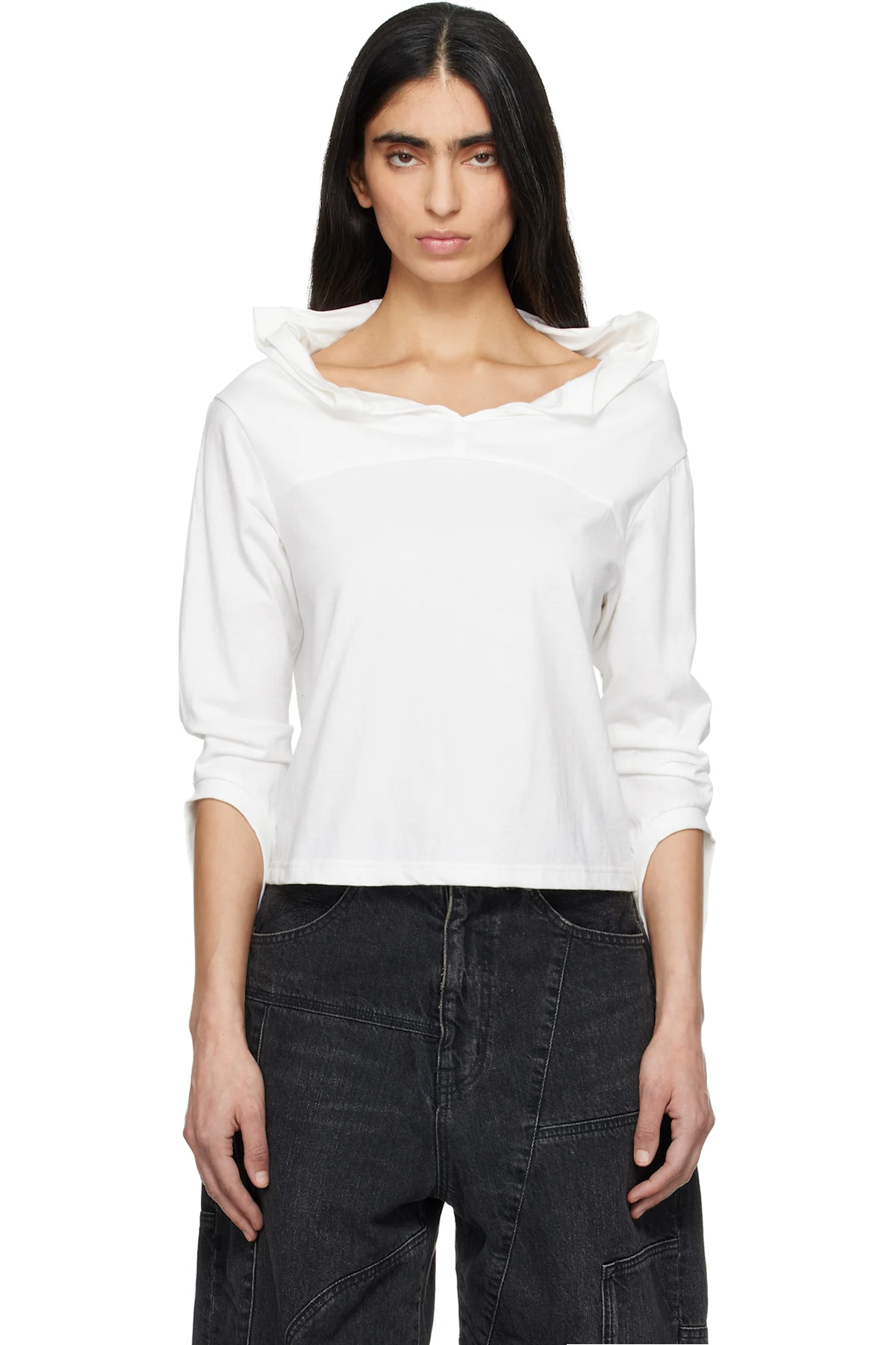 White UP1F1804 T-shirt