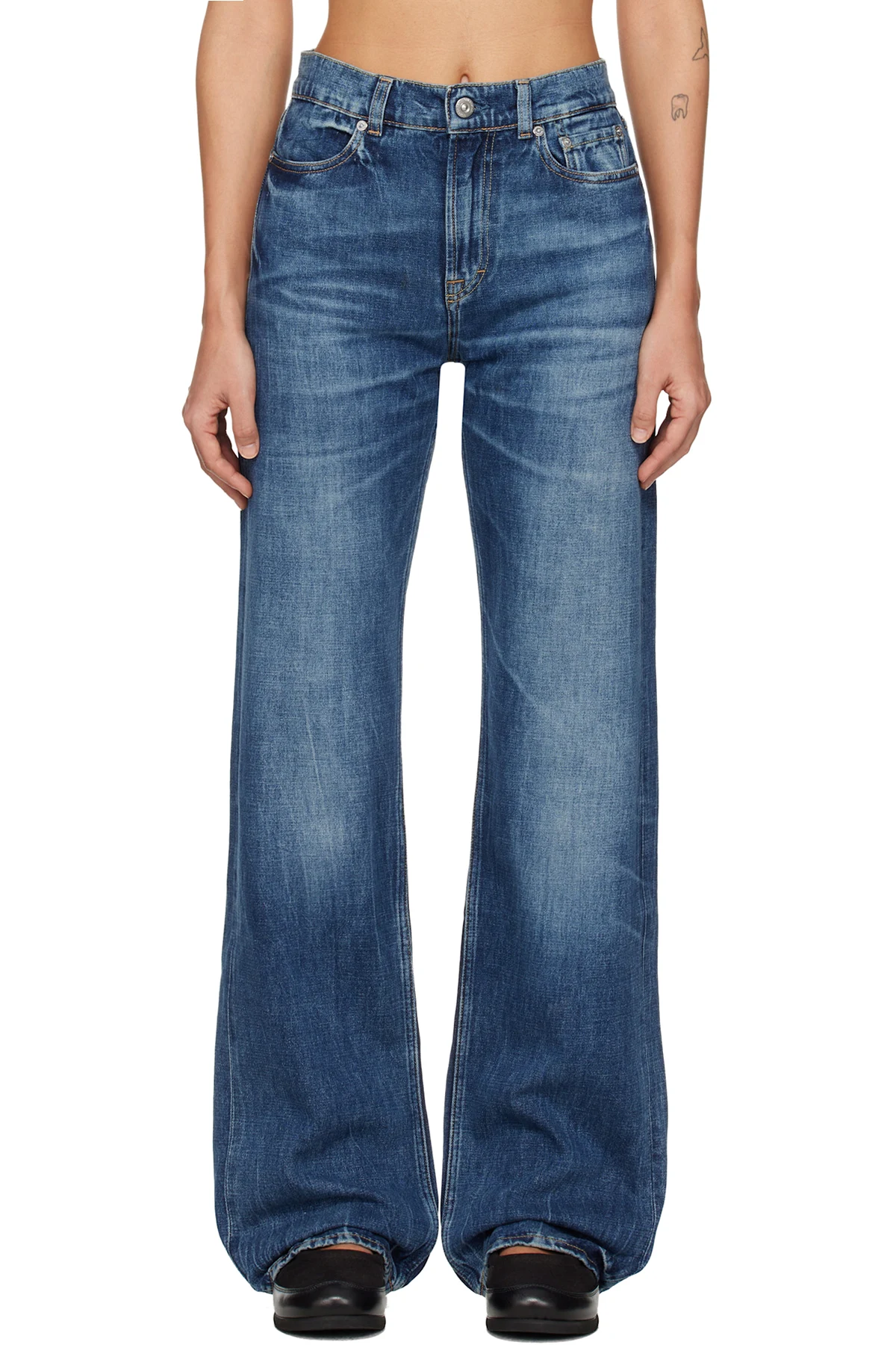 Indigo Wata Cut Jeans