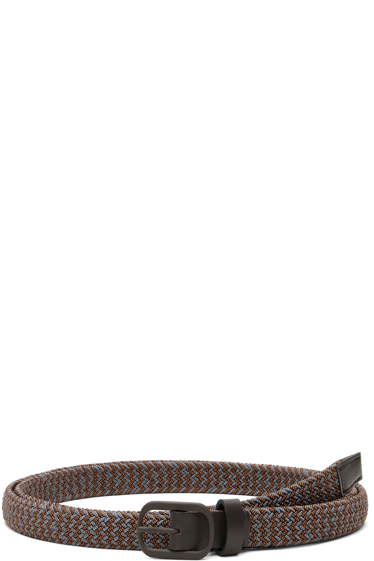 Brown Braided Belt
