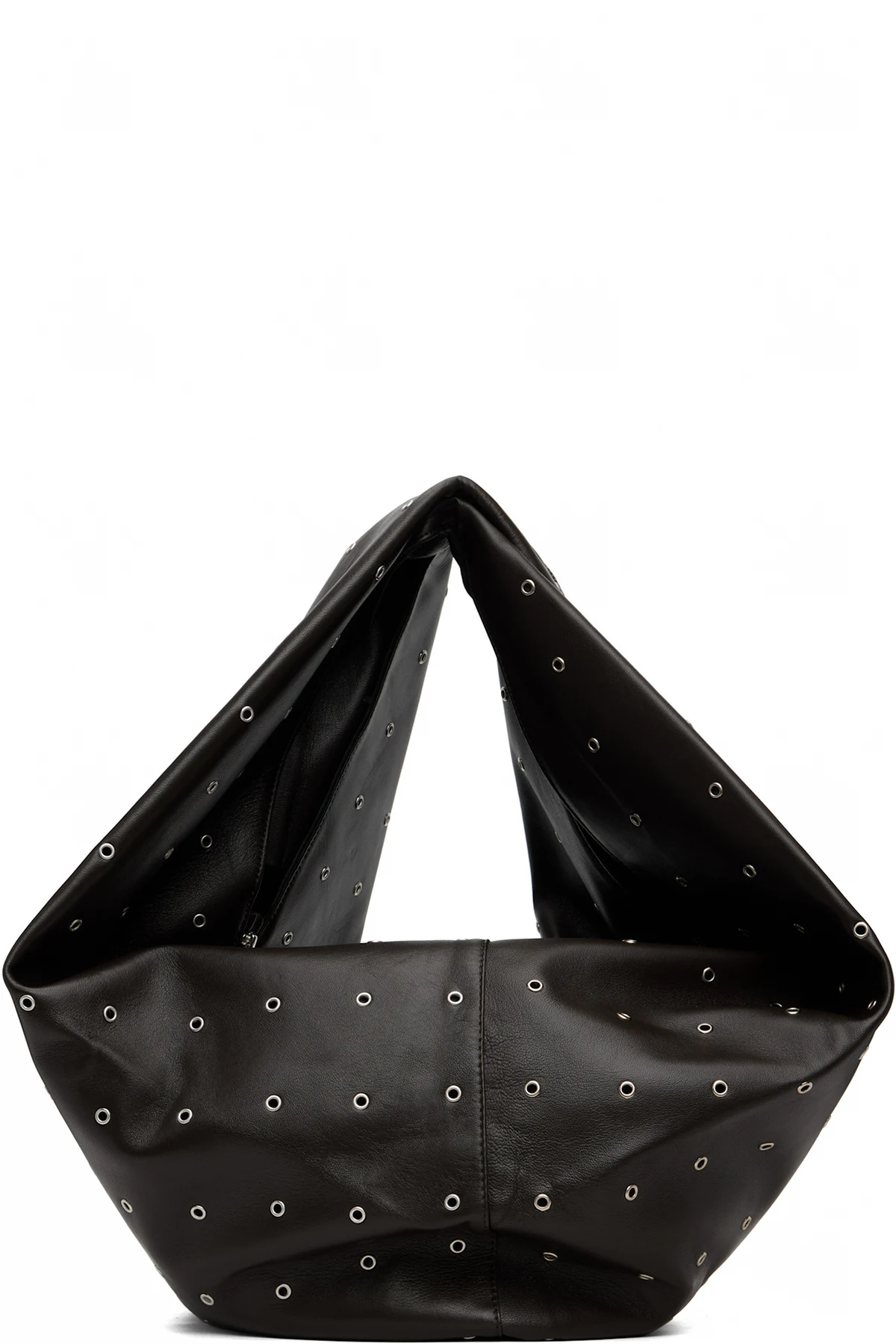 Brown Luna Eyelets Bag