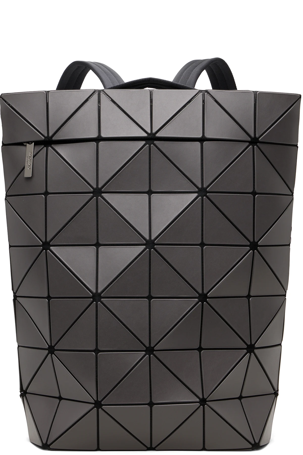 Gray Blocky Backpack
