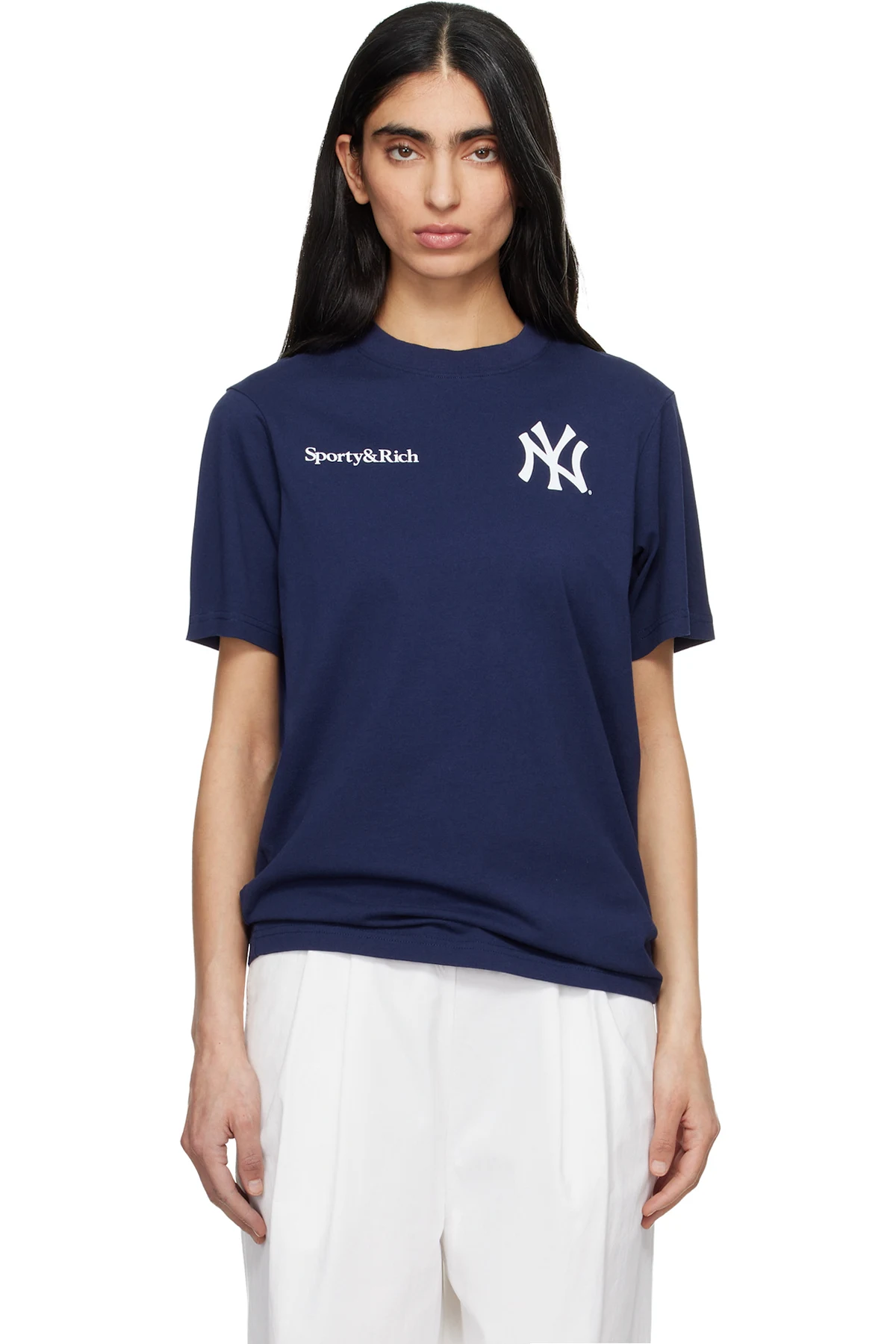 Navy '47 Edition 'Yankees' Curve T-shirt