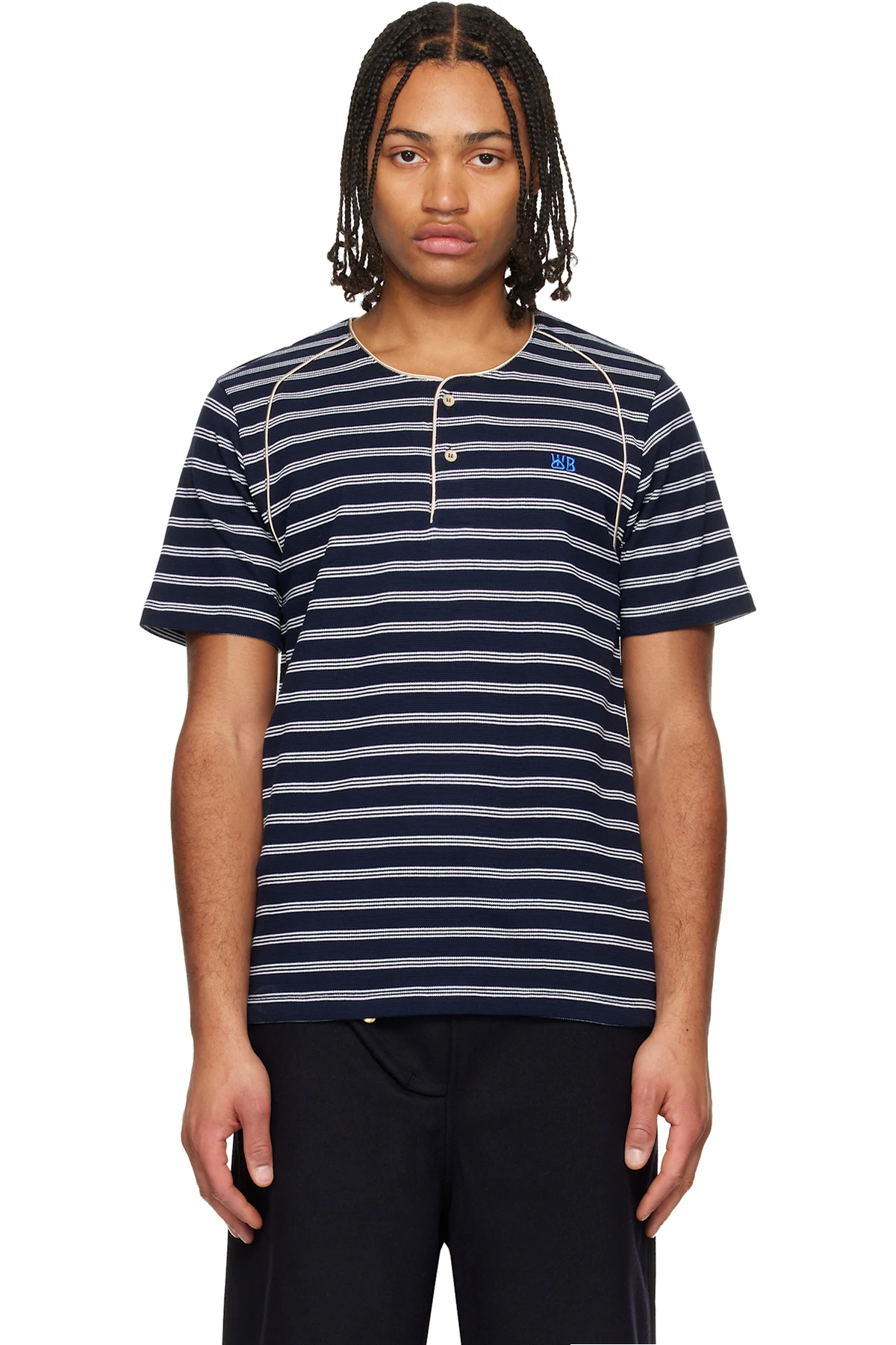 Navy 'The Isaiah' Henley