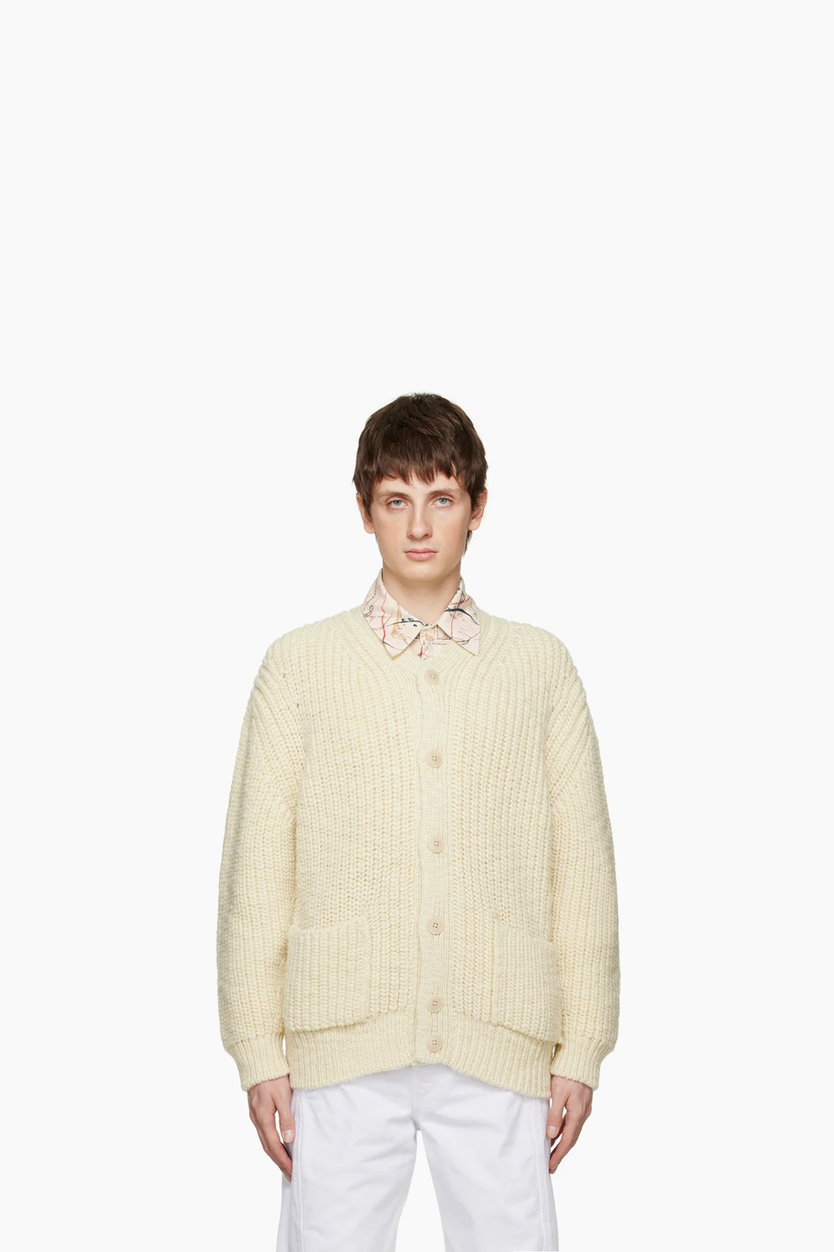 Off-White Chunky Cardigan
