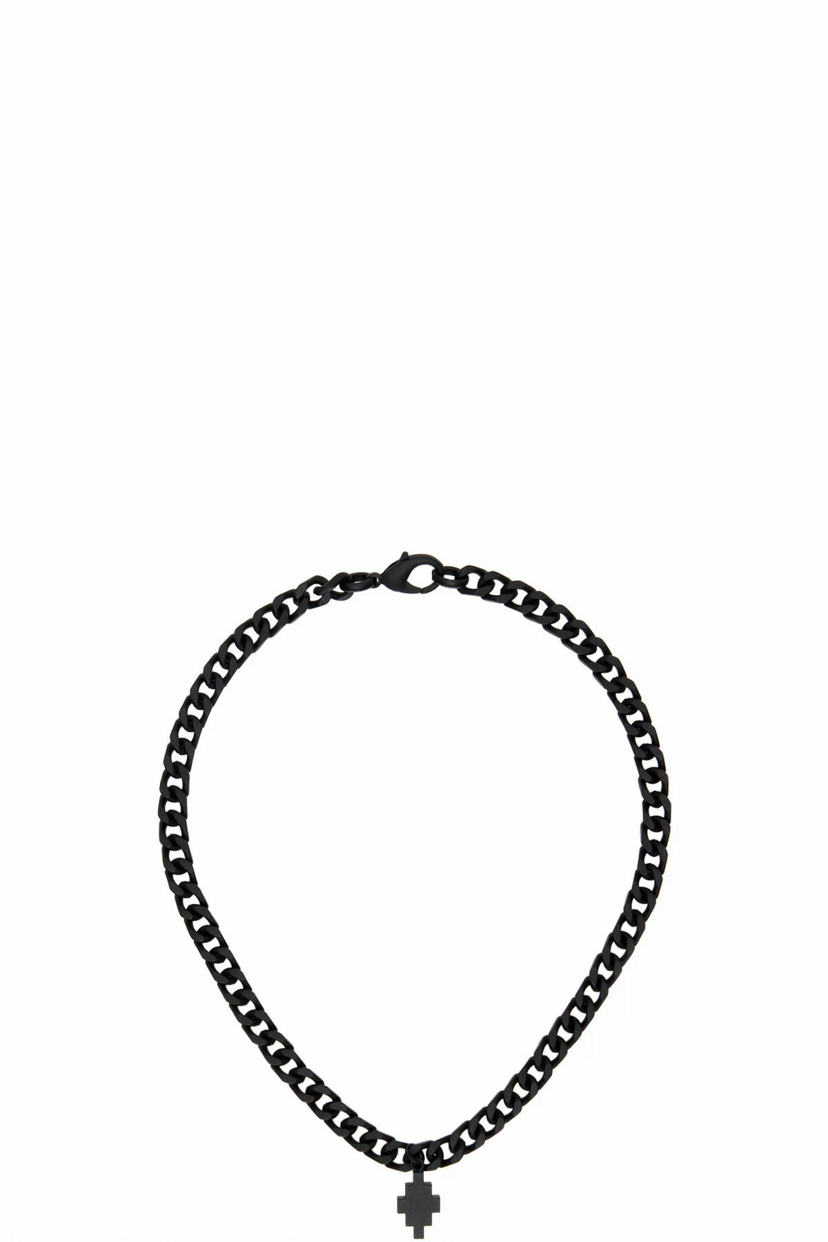 Black Cross Pendant Necklace