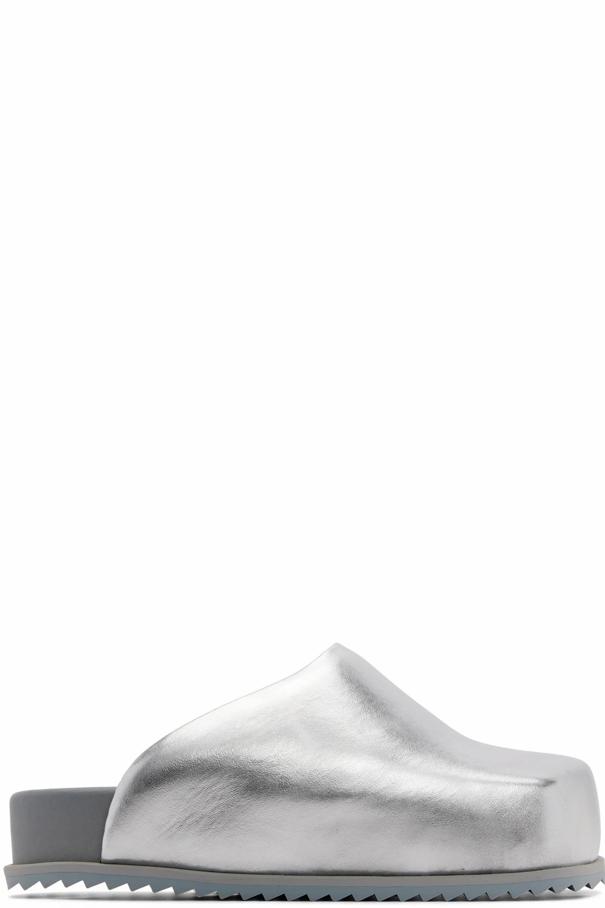 SSENSE Exclusive Silver Truck Slip-on Loafers