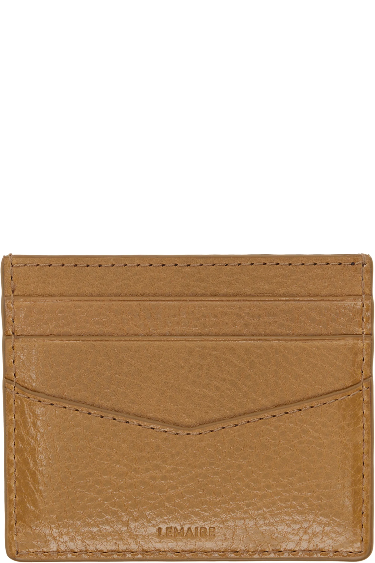 Tan Gear Card Holder