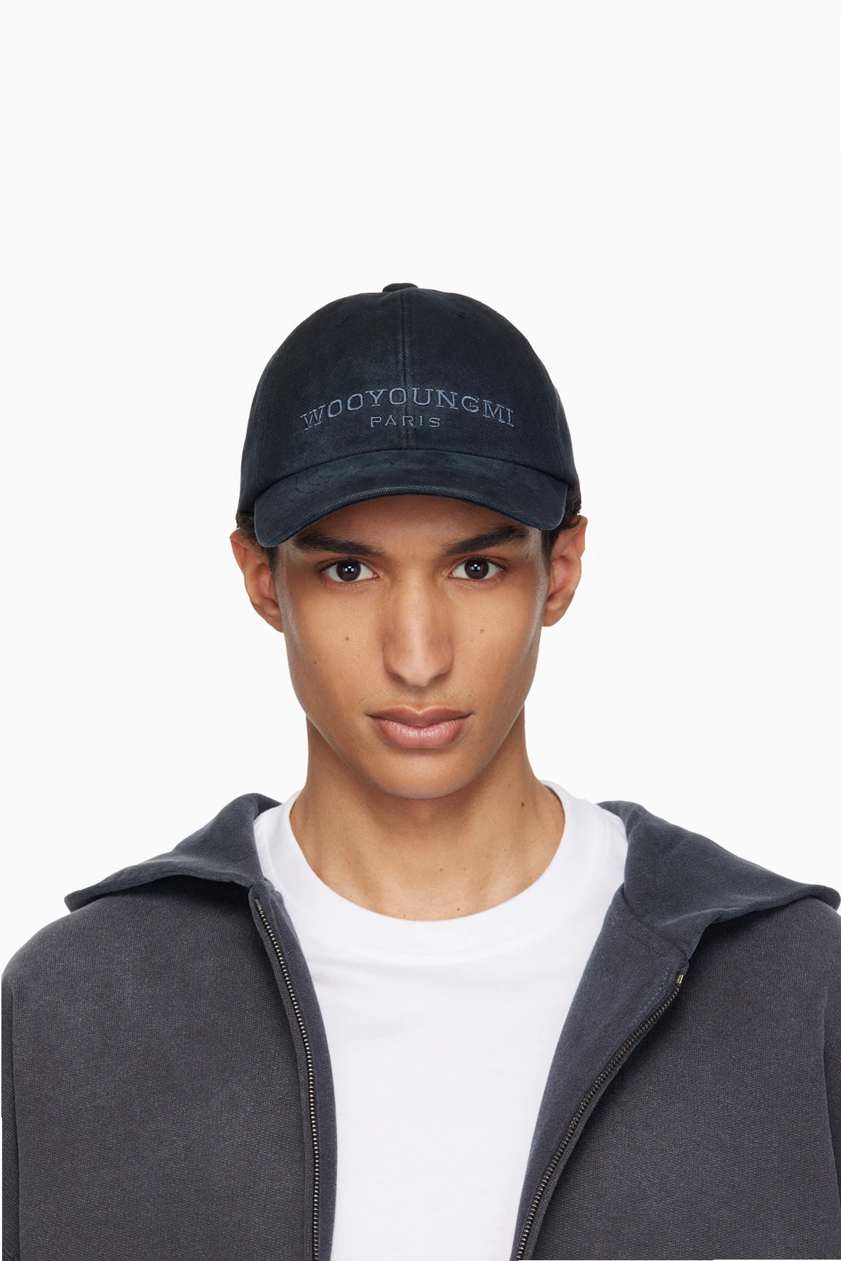 Navy Dyed Logo Ball Cap