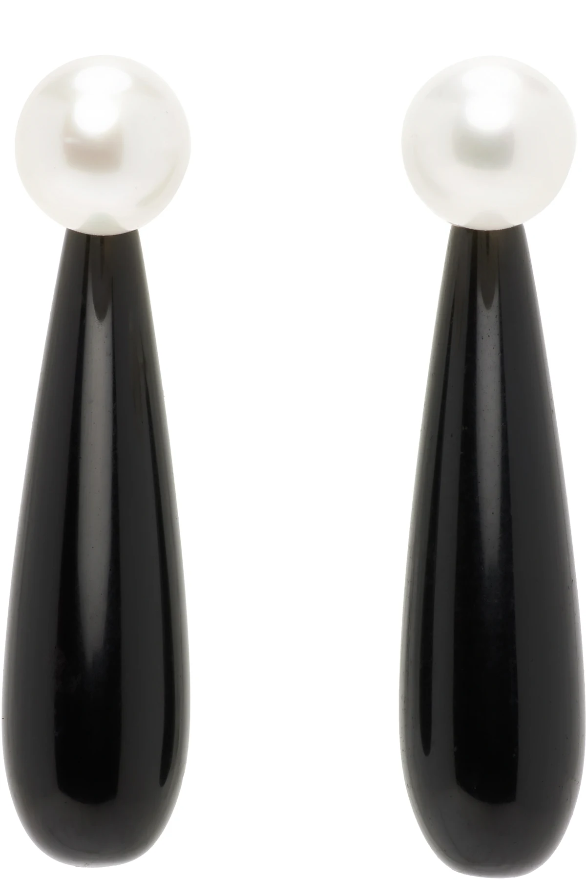 Small Angelyne Onyx Earrings