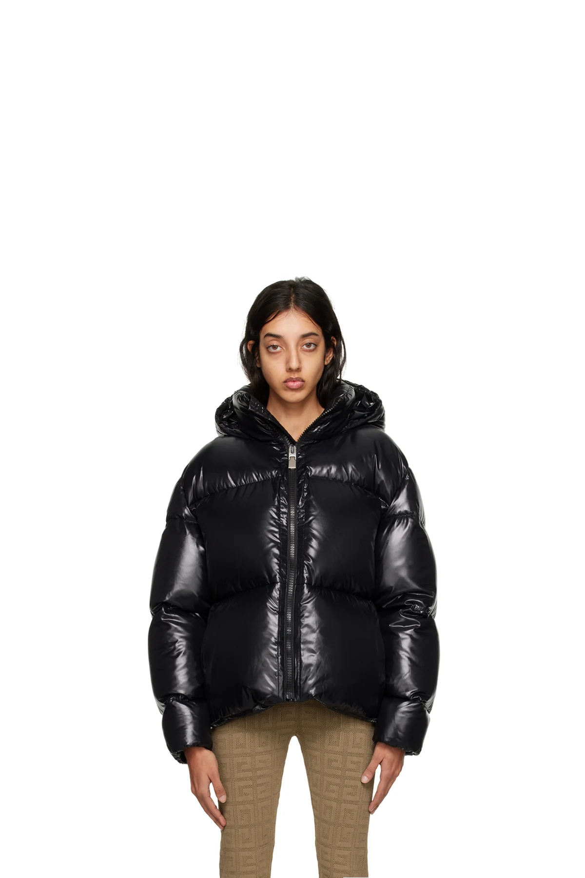 Black Puffer Down Jacket