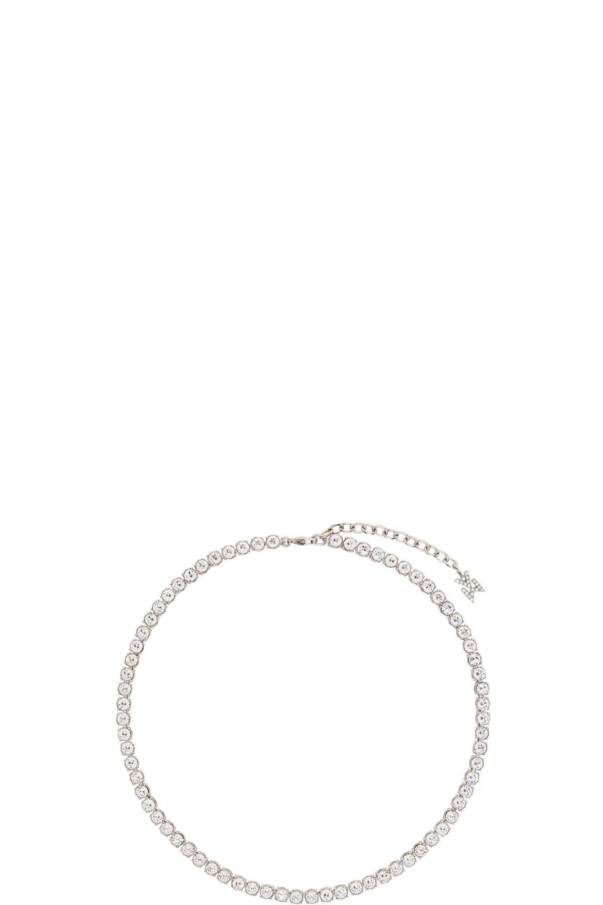Silver Tennis Necklace