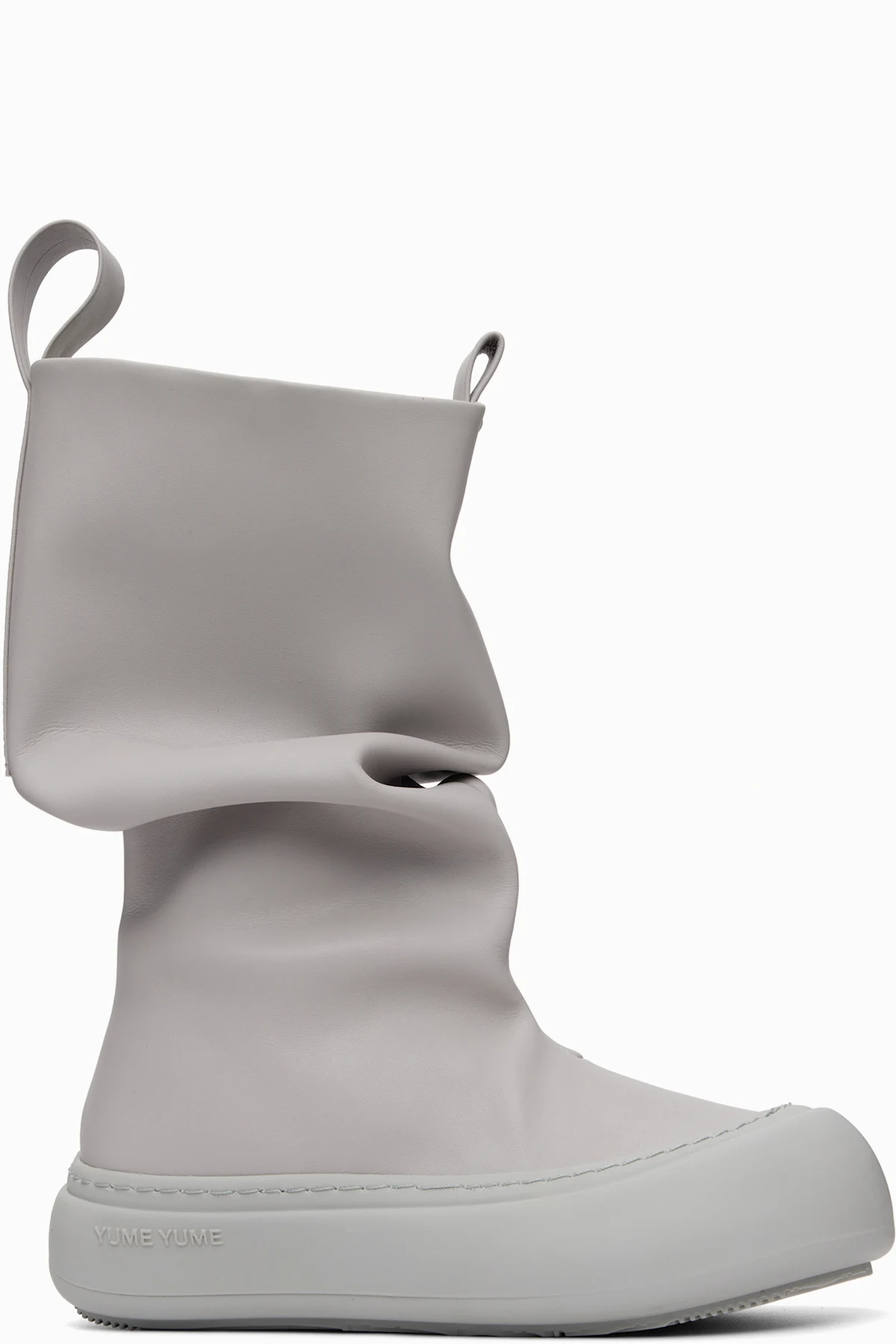 SSENSE Exclusive Gray Low Fisherman Boots