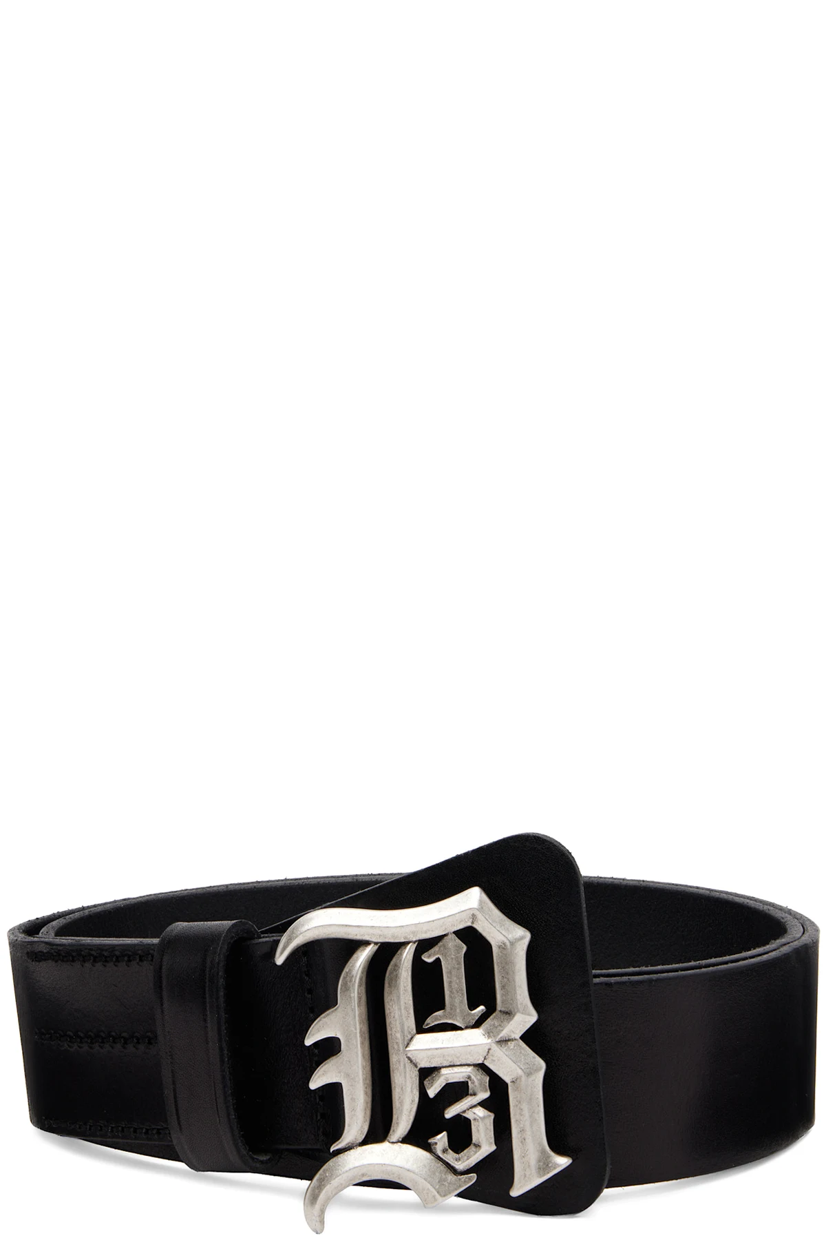 Toga Pulla Black Double Buckle Belt — RokyShop