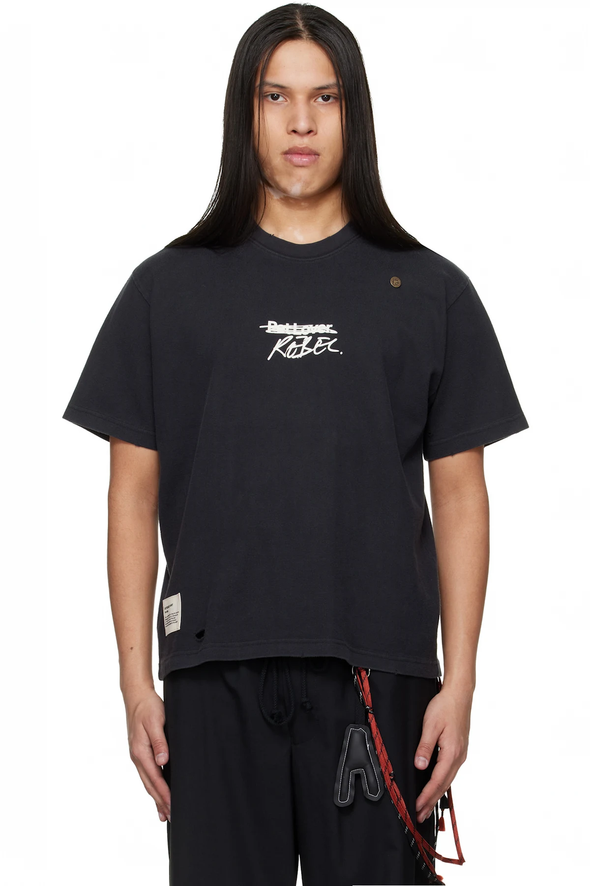 Raf Simons WHITE Sleeveless T-shirt — RokyShop