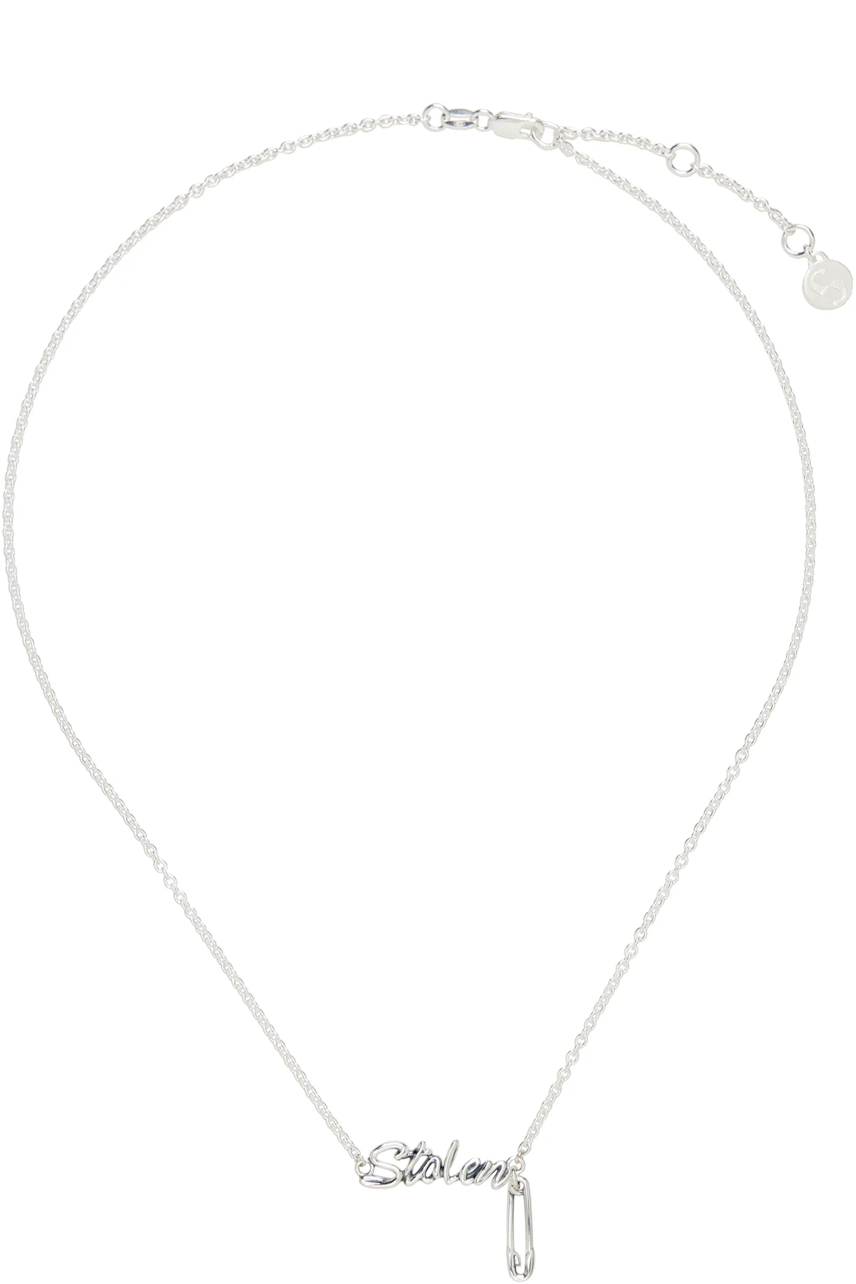 Sentimental Script Necklace