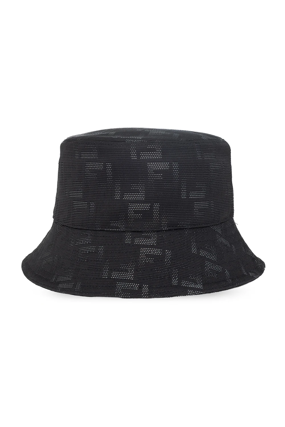 BLACK Bucket hat with logo