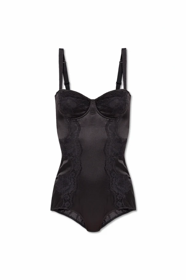 CZARNY Jedwabne body