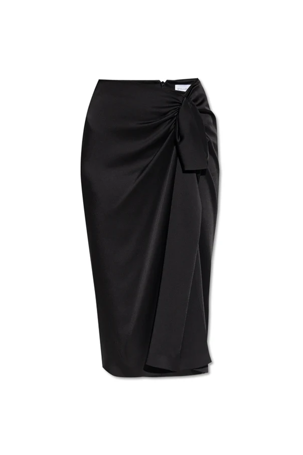 BLACK Skirt with tying