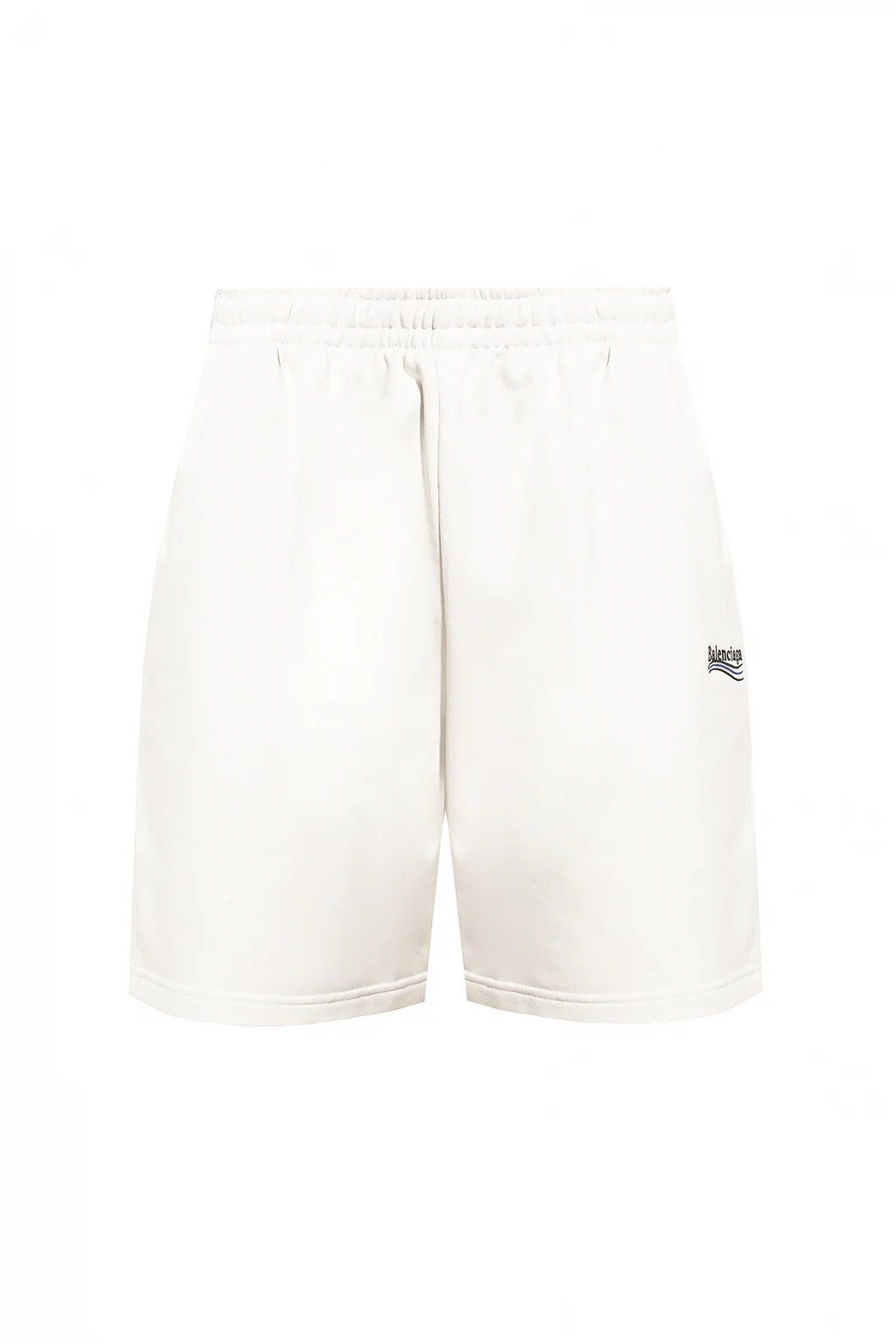 WHITE Shorts with logo