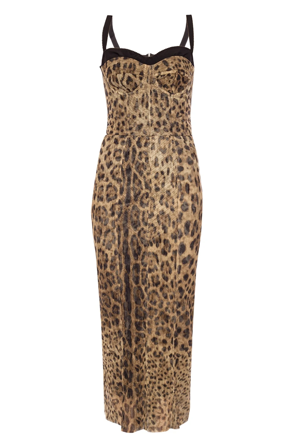 BROWN Dress with corset