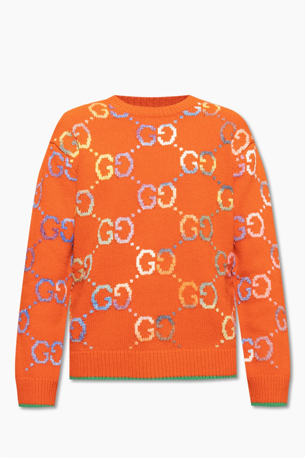 ORANGE Sweater with ‘GG’ pattern