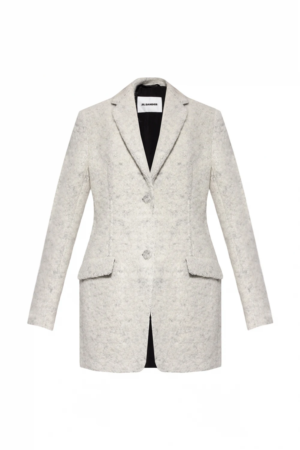 Coat with notch lapels